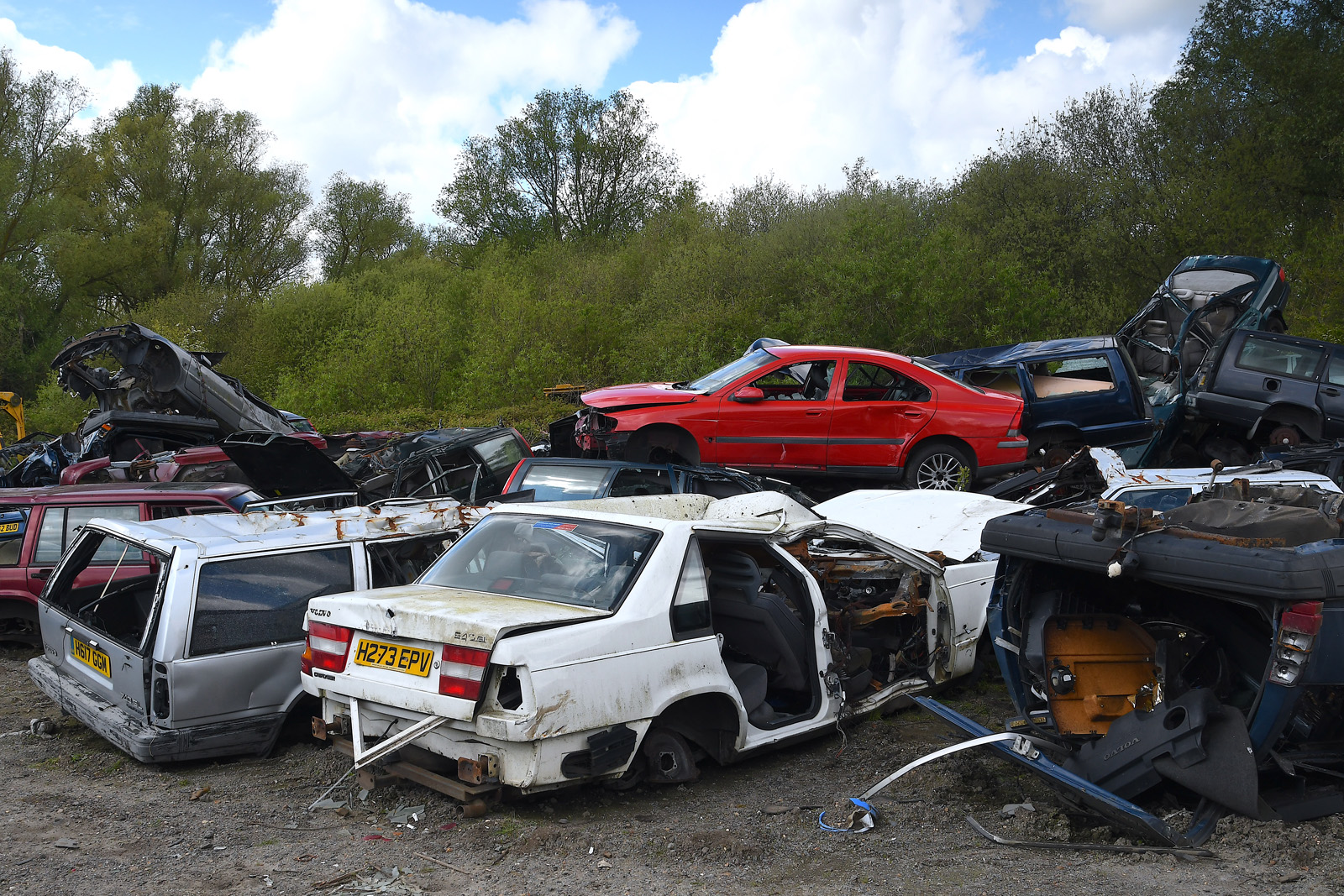 The scrap man keeping the UK's aging Volvos alive