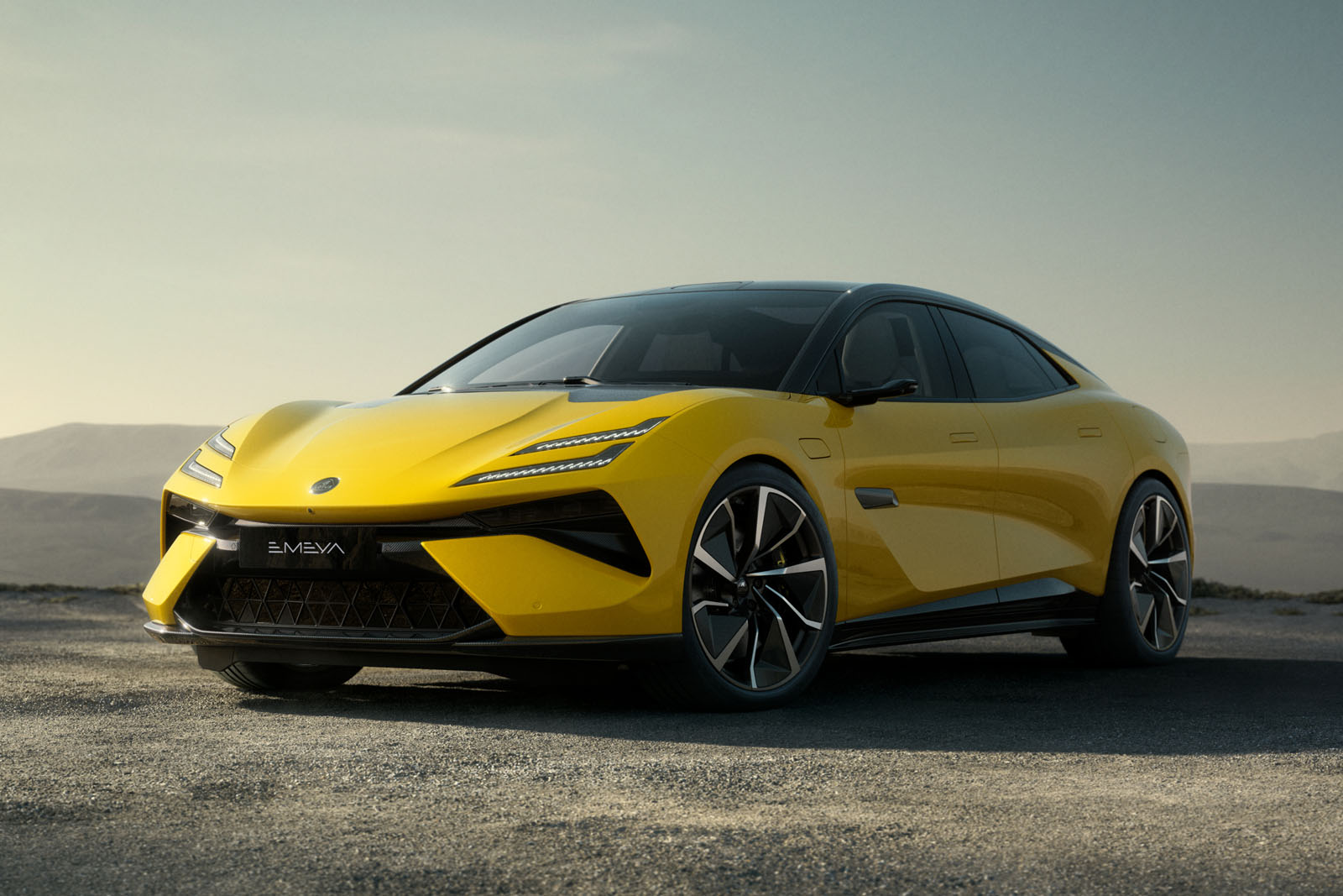New 2024 Lotus Emeya electric saloon revealed with 905bhp Automoto Hub