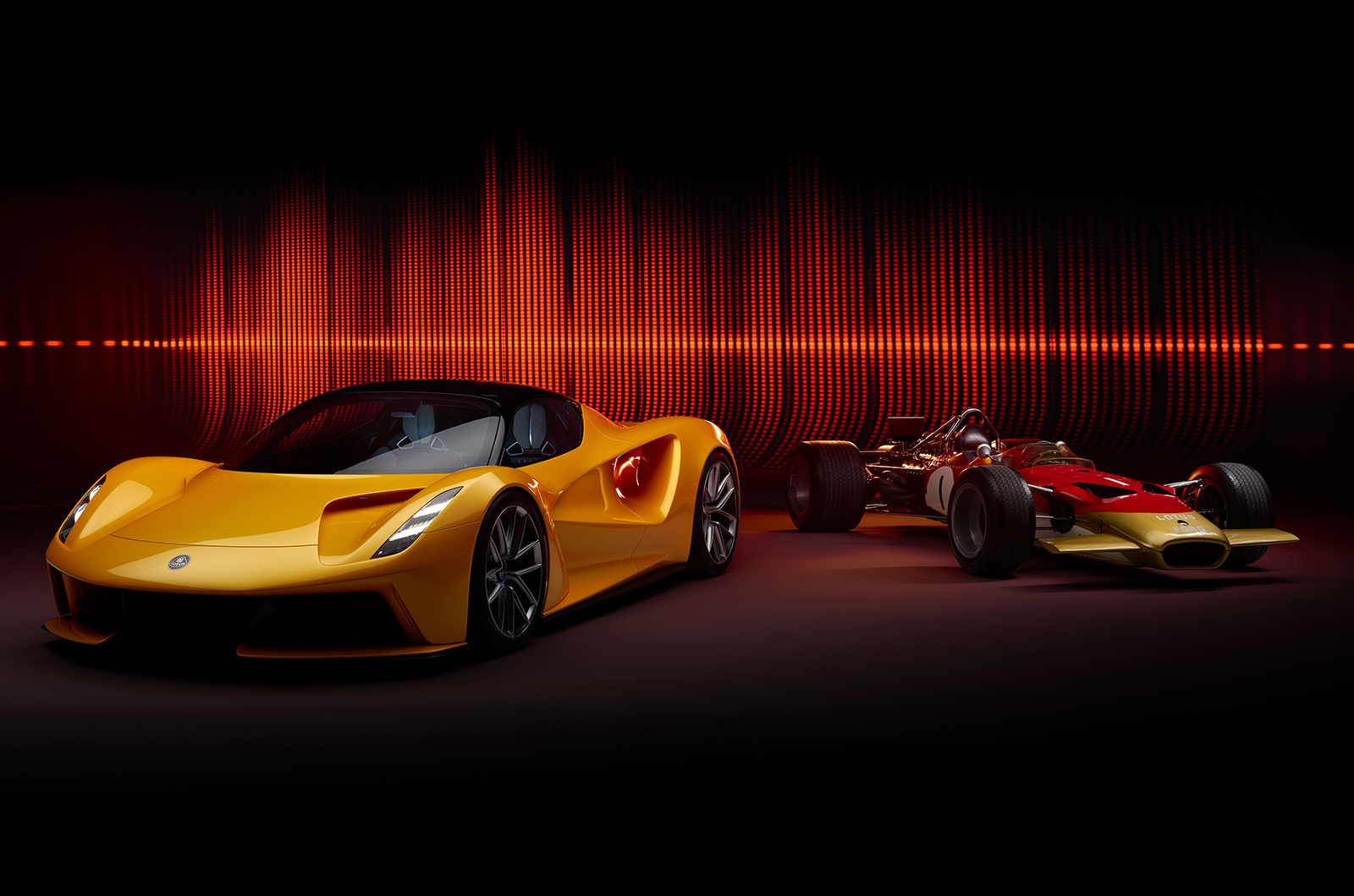 Lotus Evija hypercar noise to be based on famed V8 F1 engine 1 aria-label="lotus evija lotus 49"