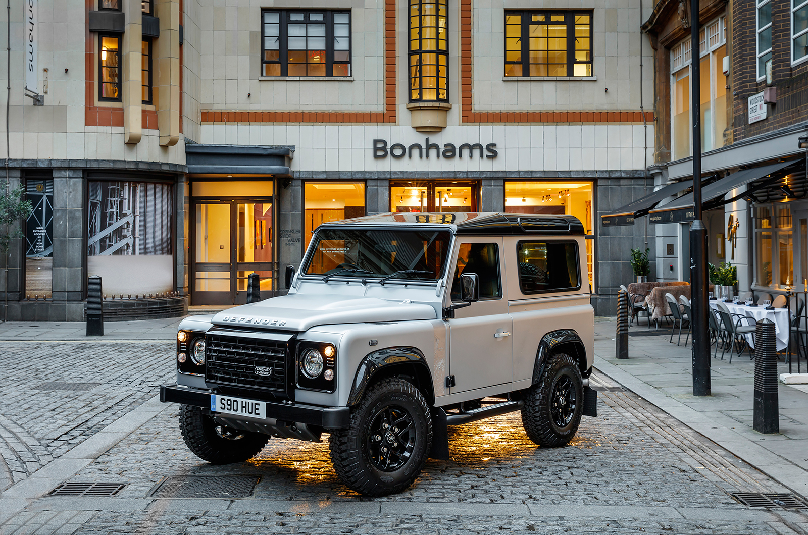 Unique 2millionth Land Rover Defender sold at auction for