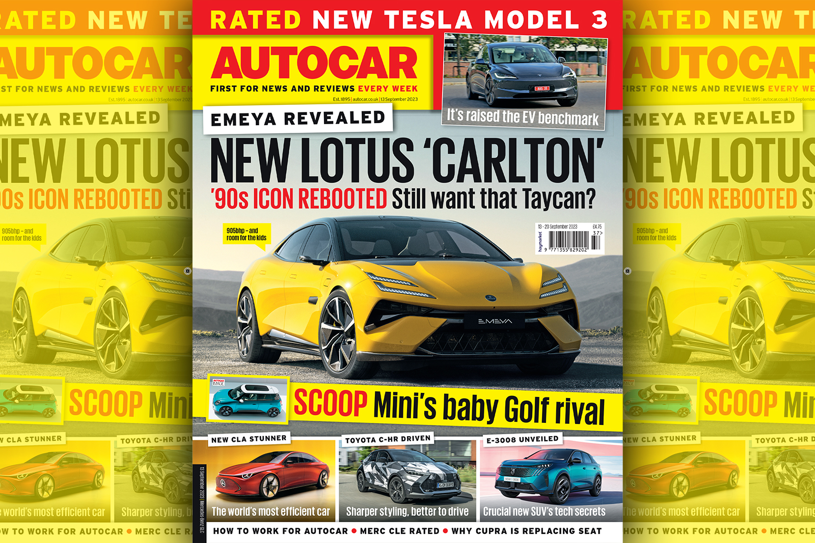 Autocar magazine 13 september: nu te koop
