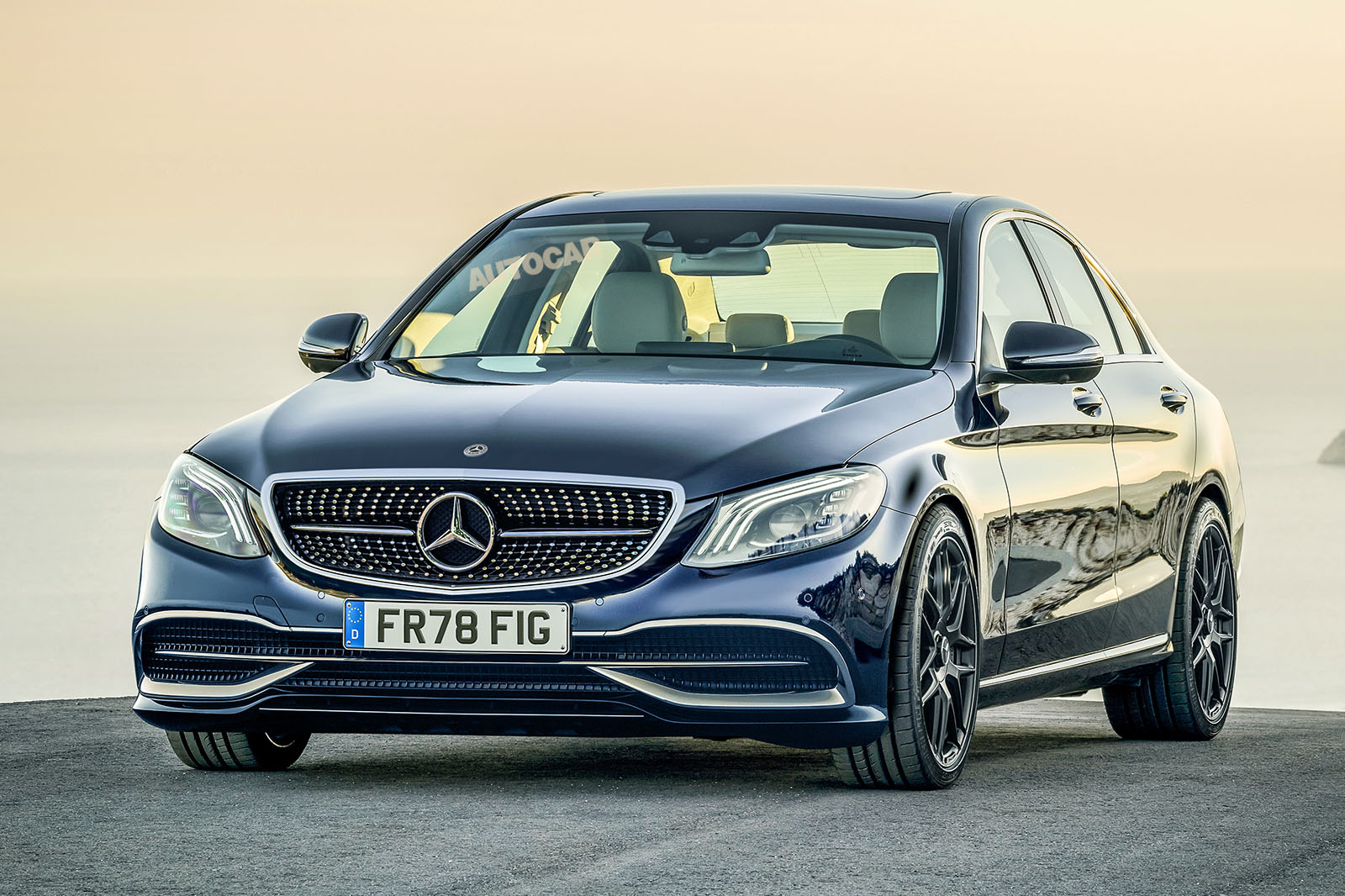 MercedesBenz CClass to get new engines and tech in 2018 facelift Autocar
