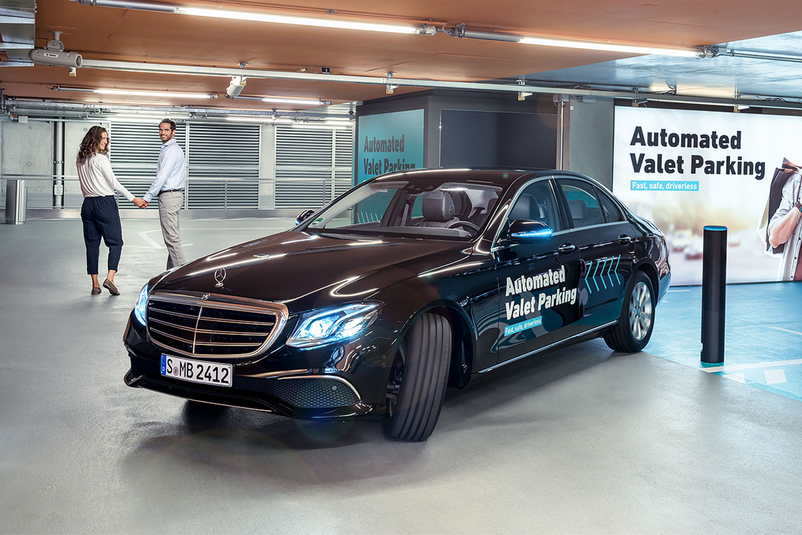 Bosch and MercedesBenz introduce driverless valet parking Autocar
