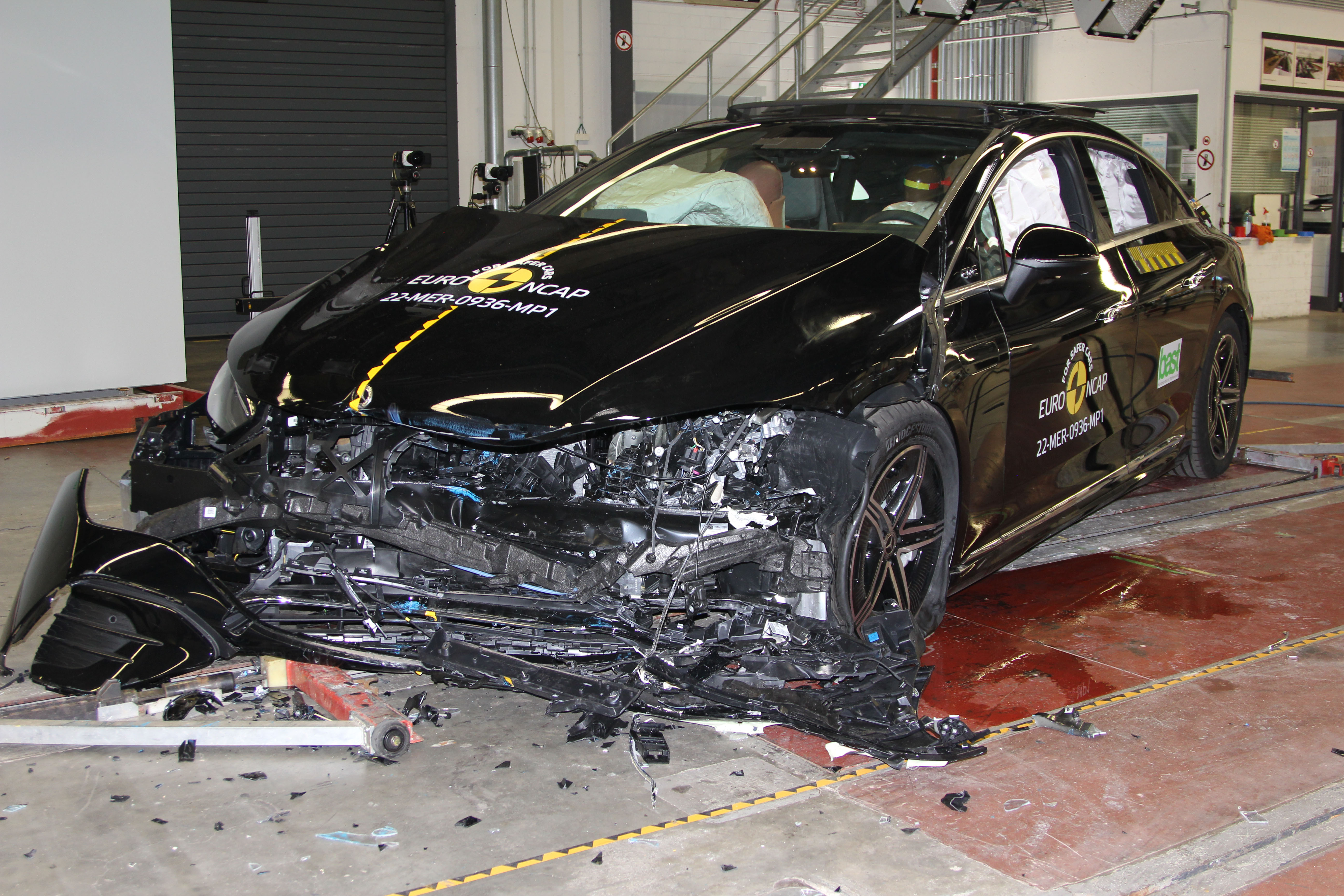 Mercedes-Benz EQE praised by safety testers for autonomous tech