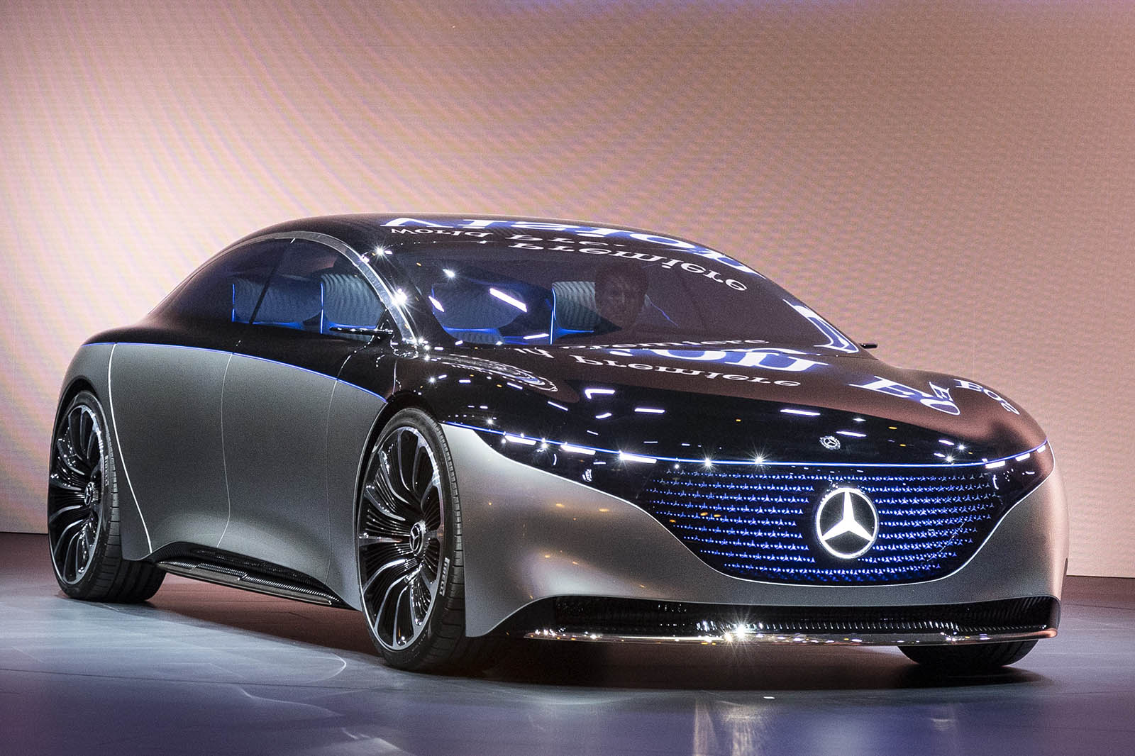 New Mercedes Benz Vision EQS concept is 470bhp luxury EV Autocar