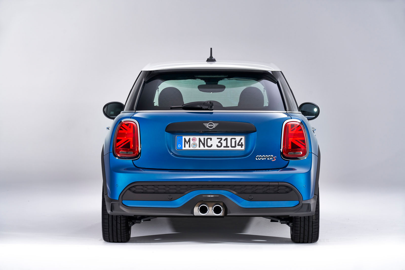 Mini cooper sales back bumper