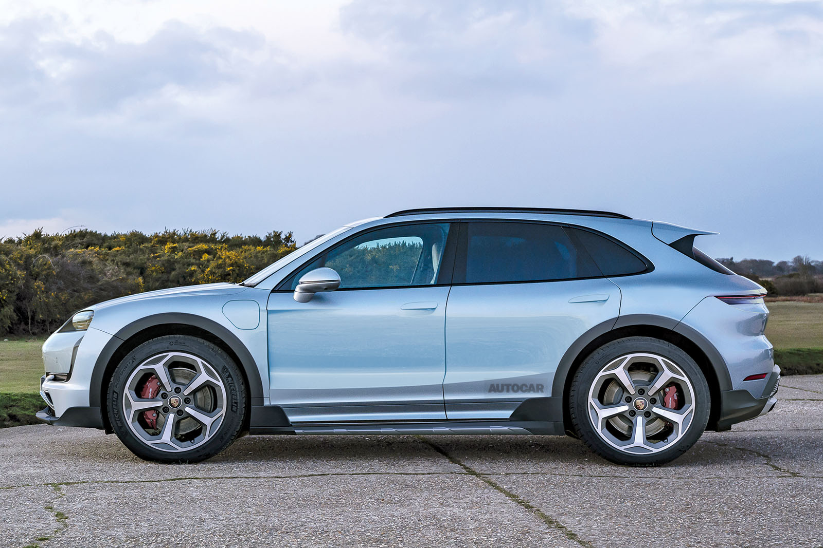 Porsche electric car store suv