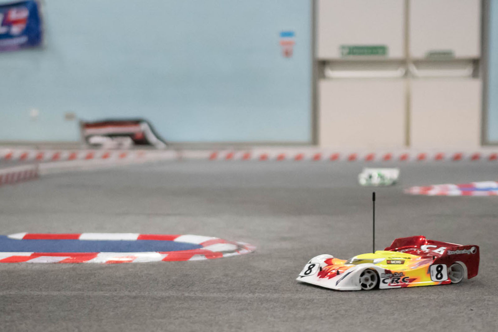 Remote shop car racing