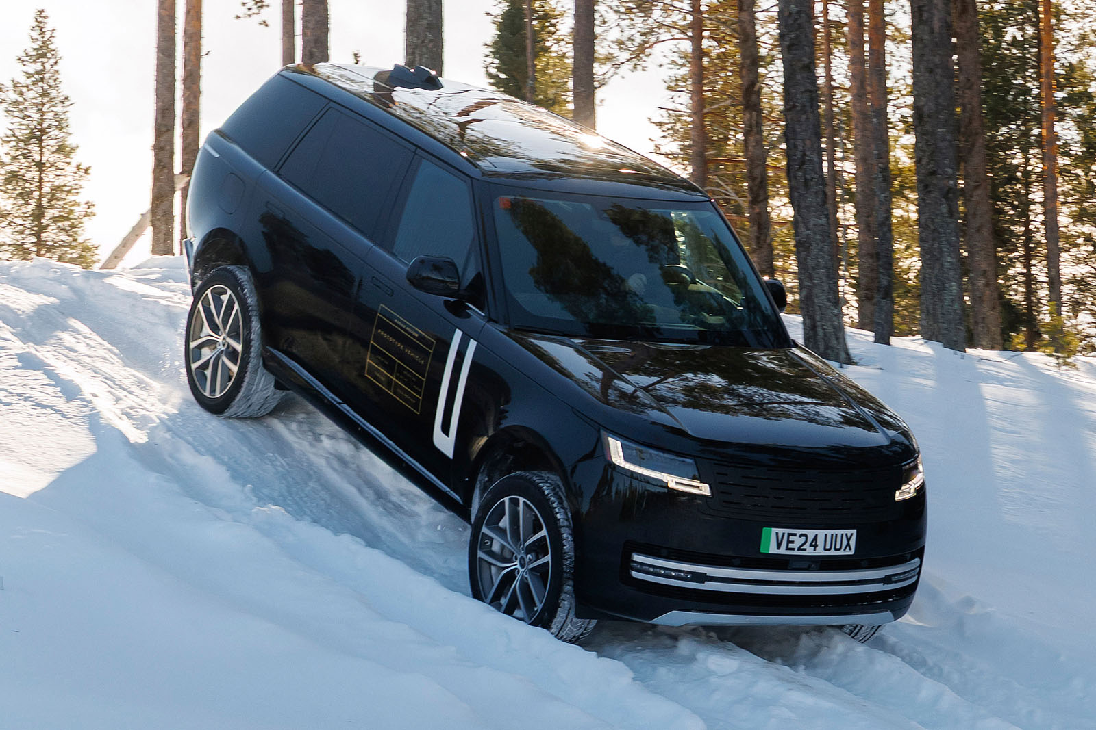 Range Rover Electric: fresh pictures ahead of SUV's arrive later this year