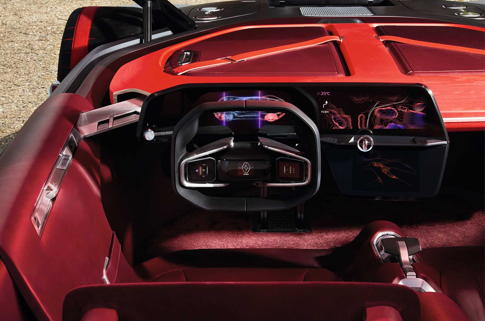 Renault Trezor Concept Revealed At Paris Motor Show Autocar Renault Trezor Concept Revealed At Paris Motor Show Autocar