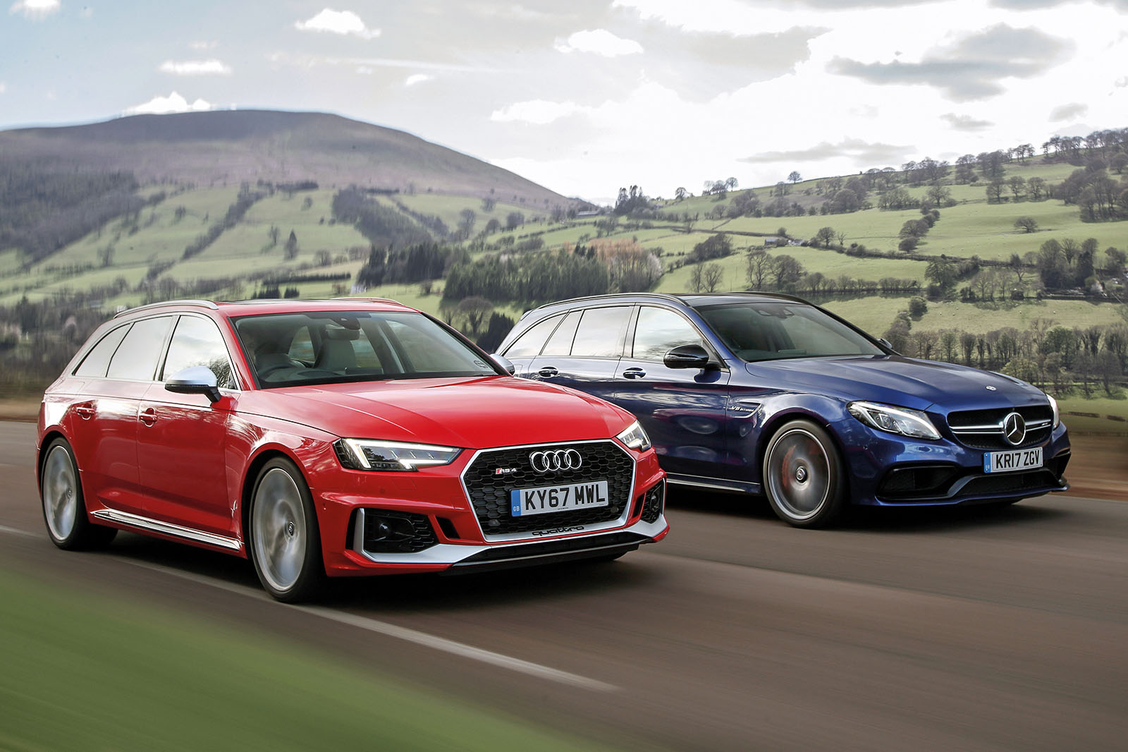 Hot estates are a perennial dream garage staple Super estate showdown: Mercedes-AMG E63 south vs C63 south vs Audi RS6 vs RS4