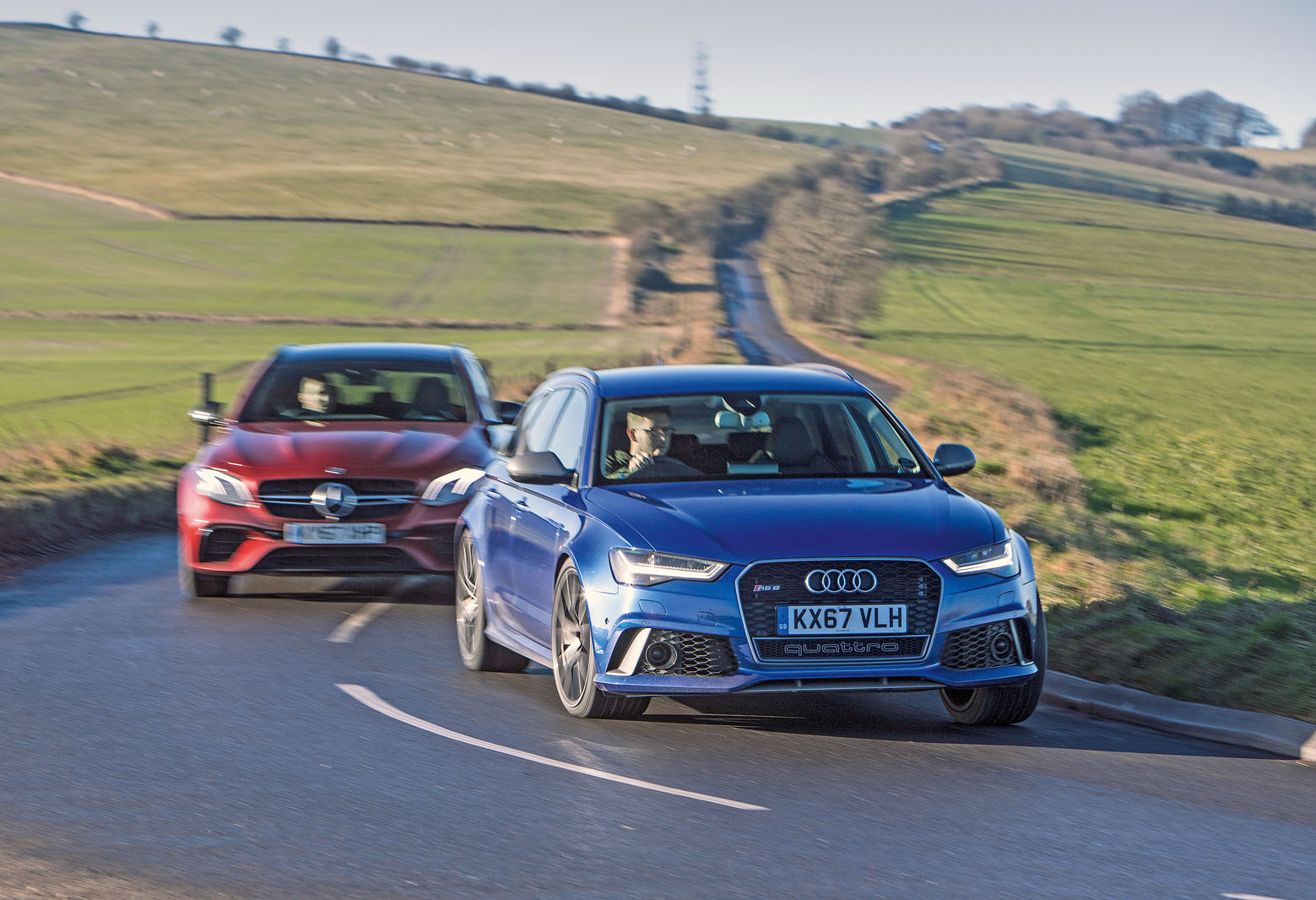 Hot estates are a perennial dream garage staple Super estate showdown: Mercedes-AMG E63 south vs C63 south vs Audi RS6 vs RS4