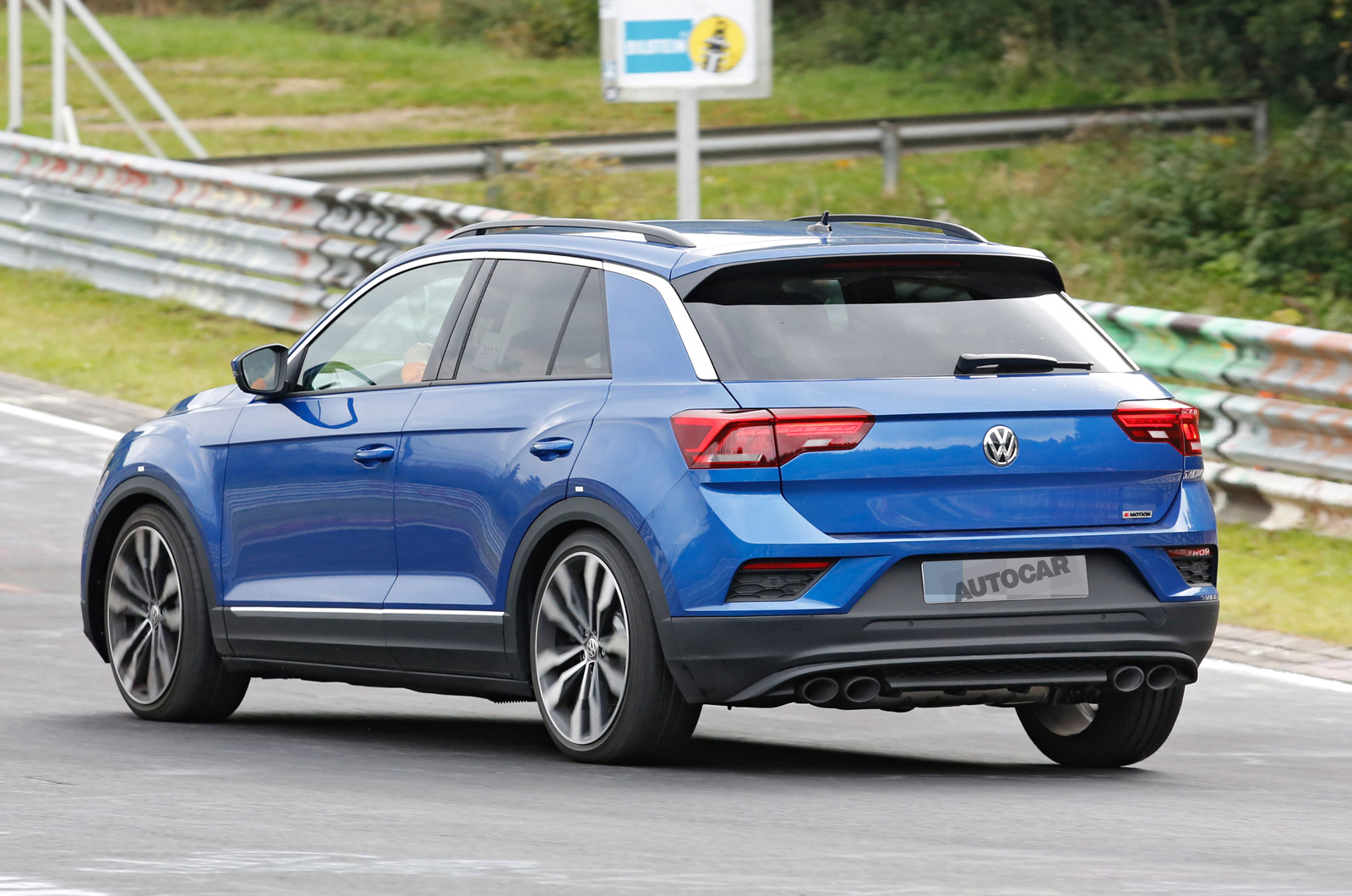 Volkswagen T-Roc R: First official image released of 296bhp SUV