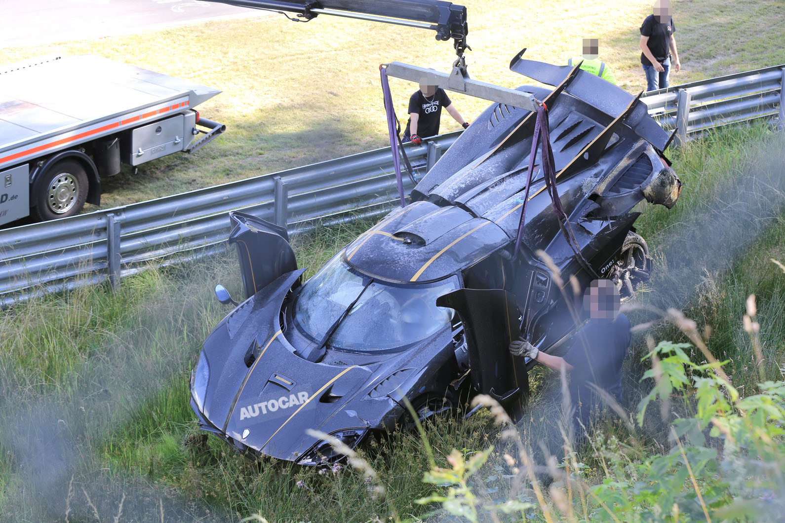 Koenigsegg One:1 Nürburgring crash car record again | Autocar