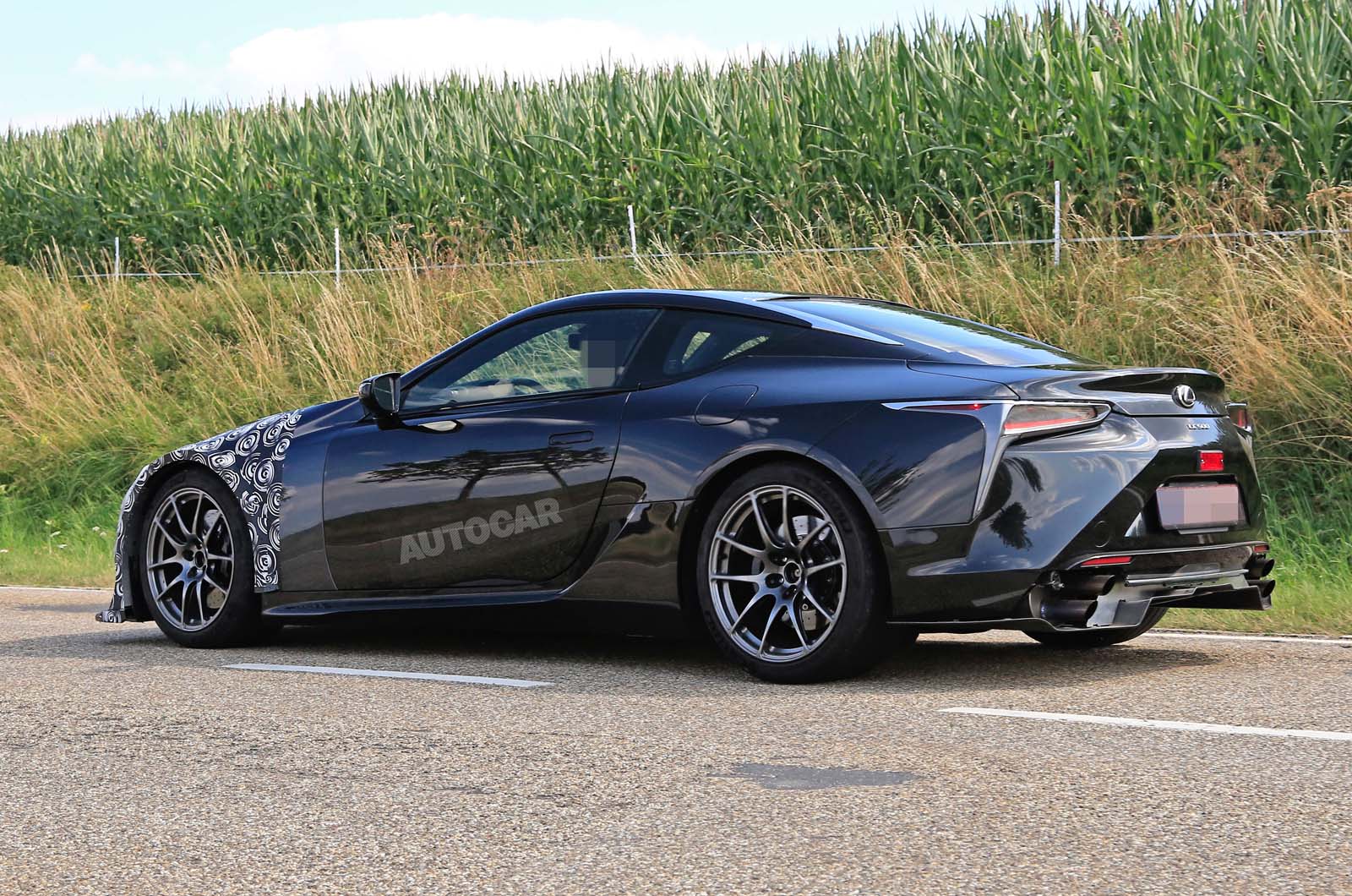 Hotter Lexus Lc F Spotted Testing For The First Time Autocar