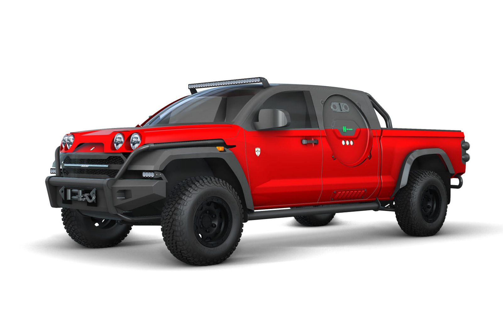 Glickenhaus 4x4 with 1000-kilometre range 1 aria-label="scg picup"