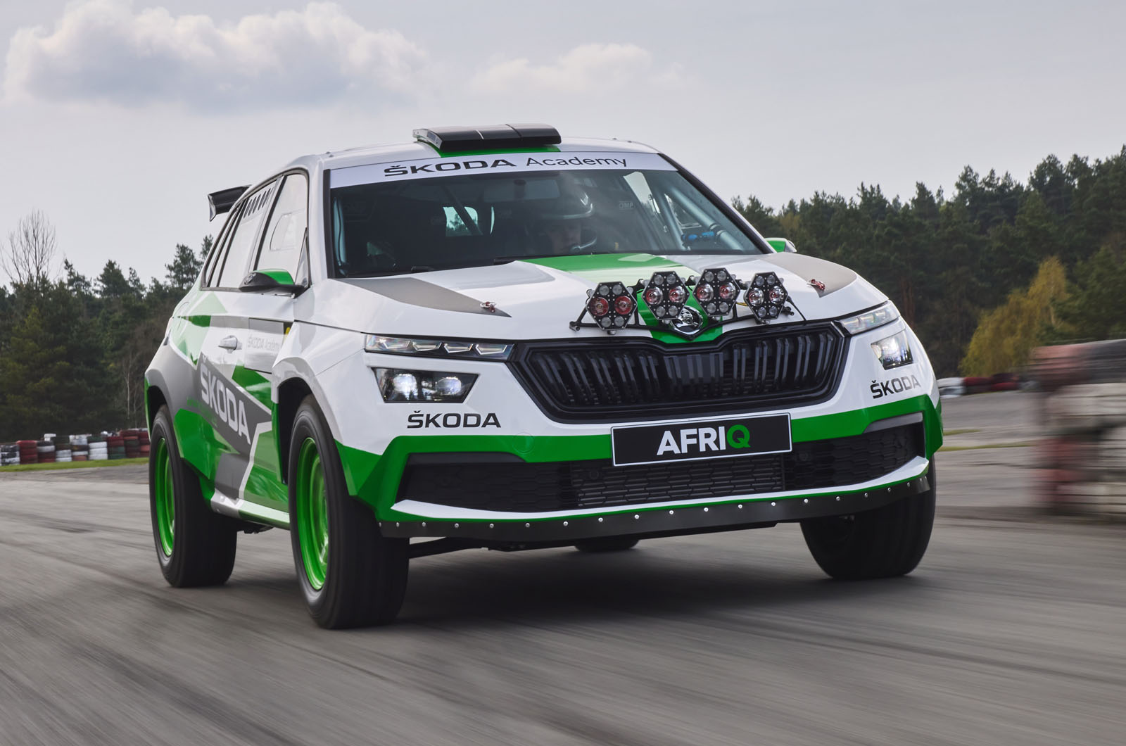 Skoda Afriq is one-off, Kamiq-based Dakar weapon 1 skoda afriq 13