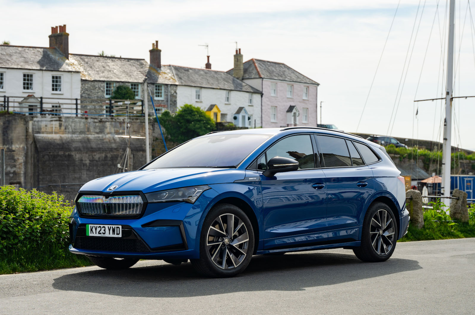 New ŠKODA Enyaq iV electrique iV 85 Sportline: offers, promotions