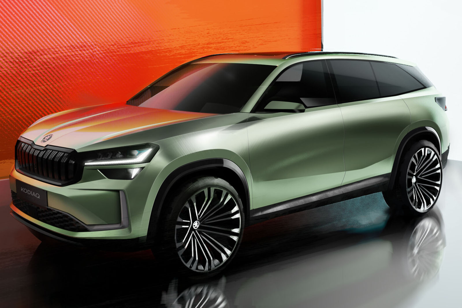De 2024 Skoda Kodiaq PHEV krijgt een vernieuwd exterieurdesign