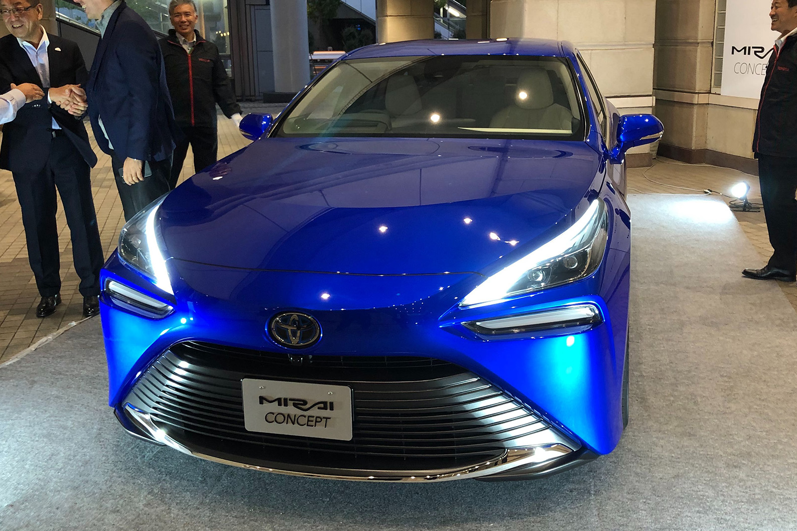 New Toyota Mirai Fuel Cell Vehicle Spotted In Production Form Autocar