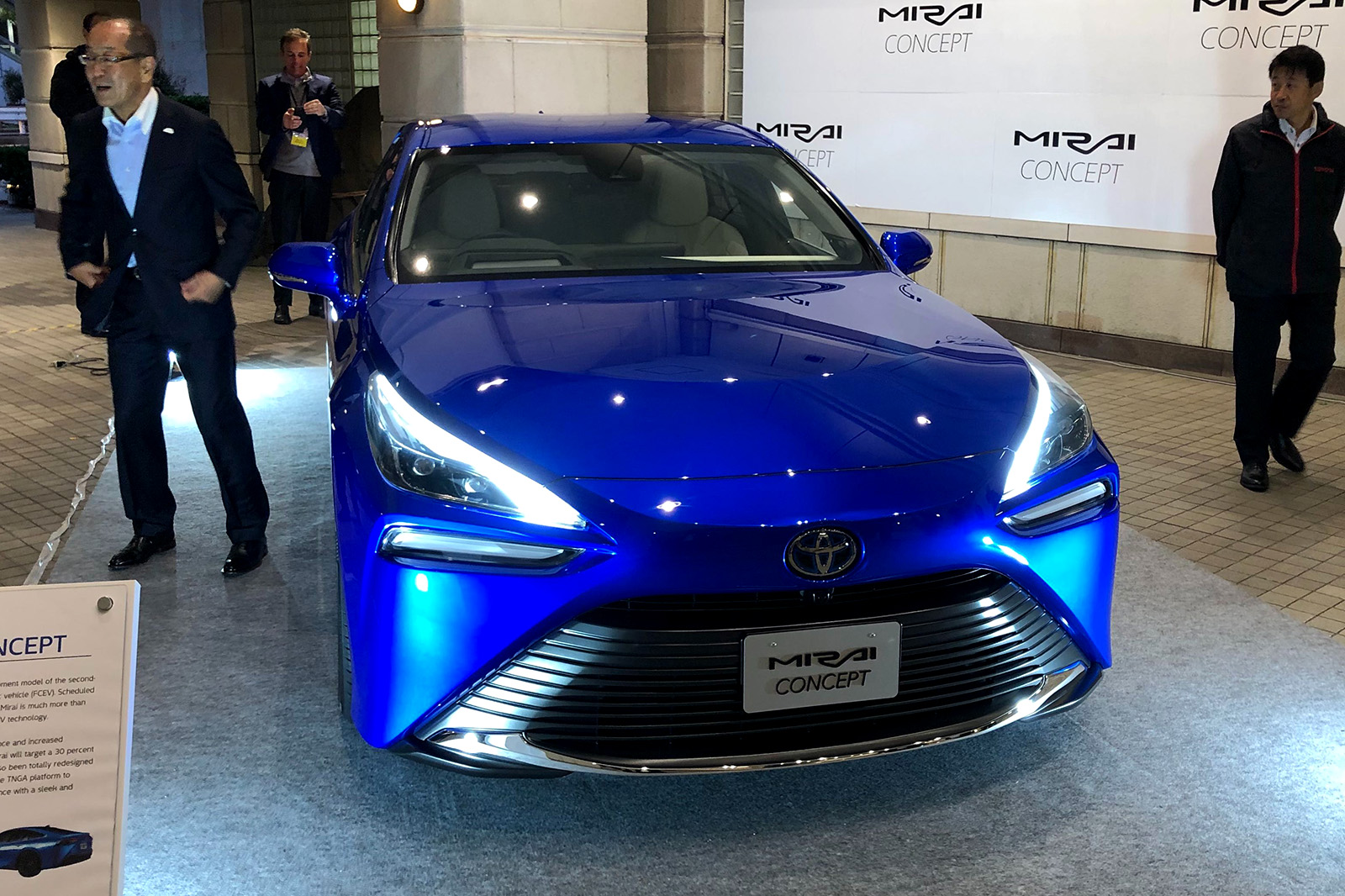 New Toyota Mirai Fuel Cell Vehicle Spotted In Production Form Autocar
