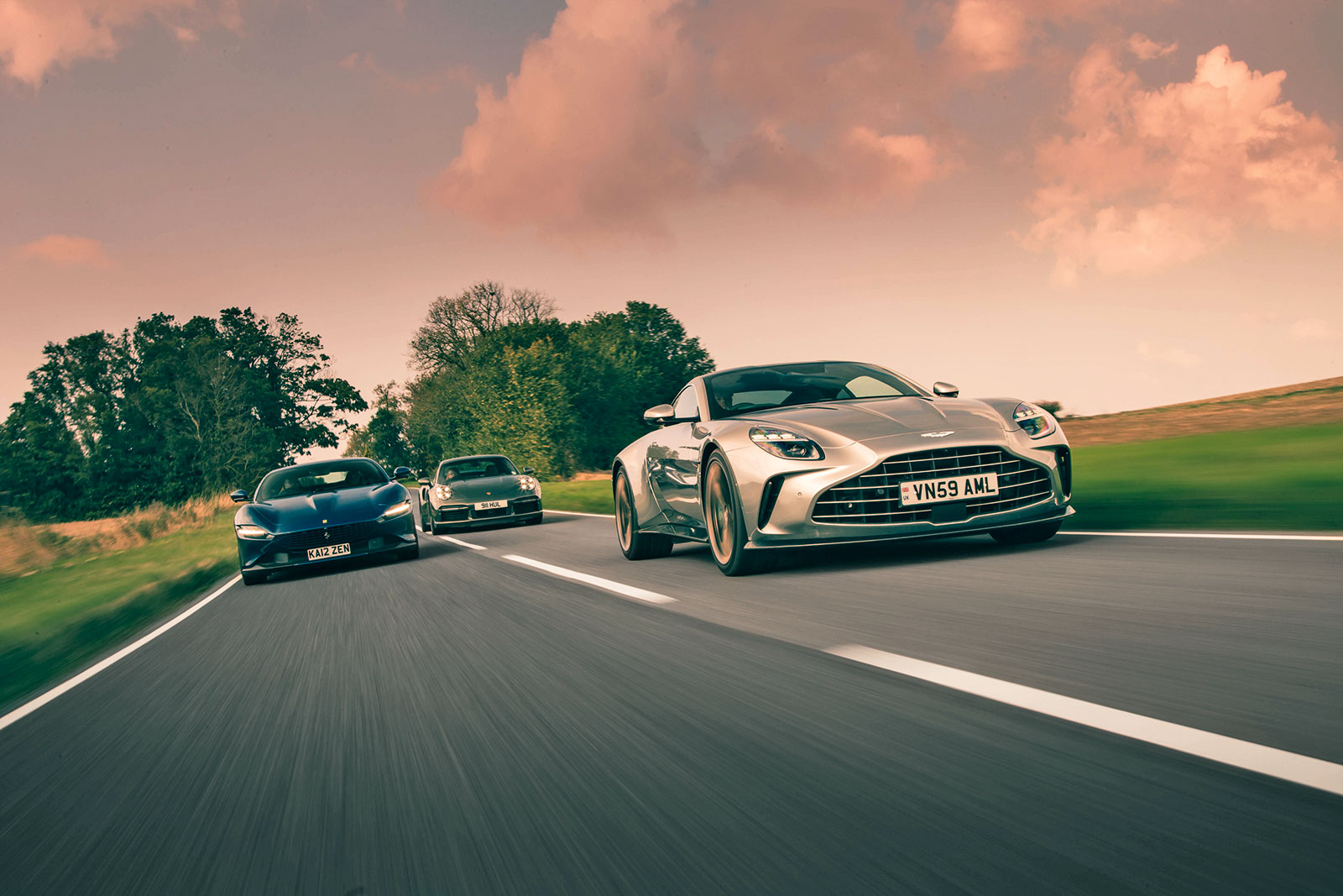 New Aston Martin Vantage Vs Ferrari Roma And 911 Turbo WSG Consumer 