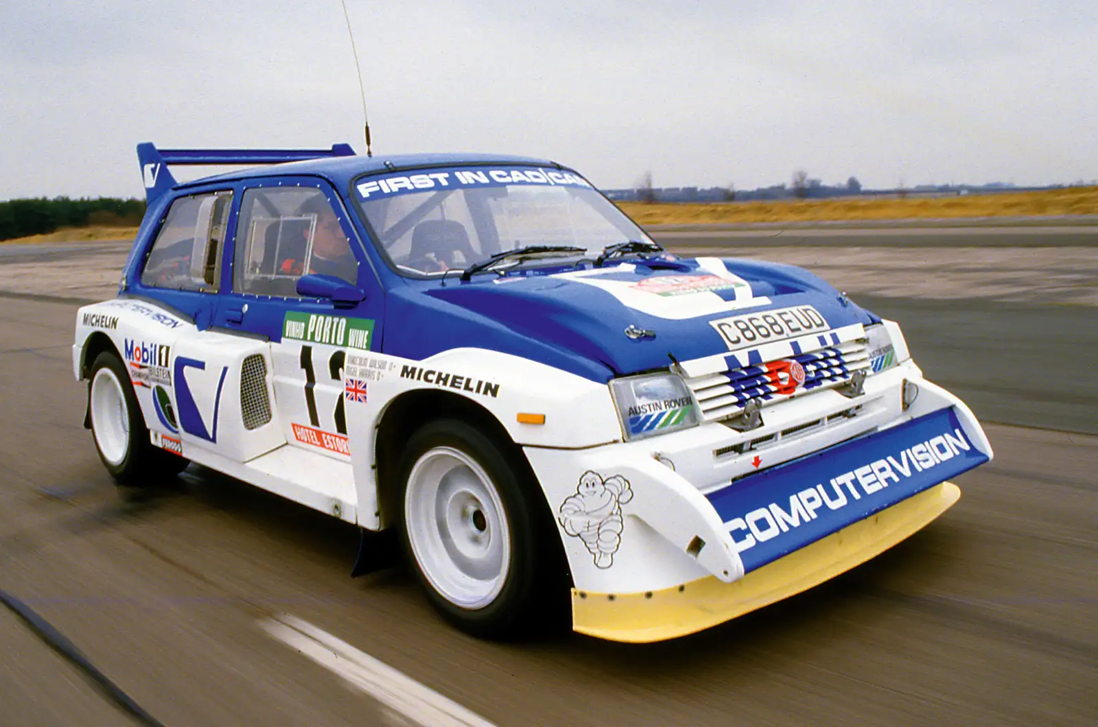 MG MGC GT rally car, 1969 details