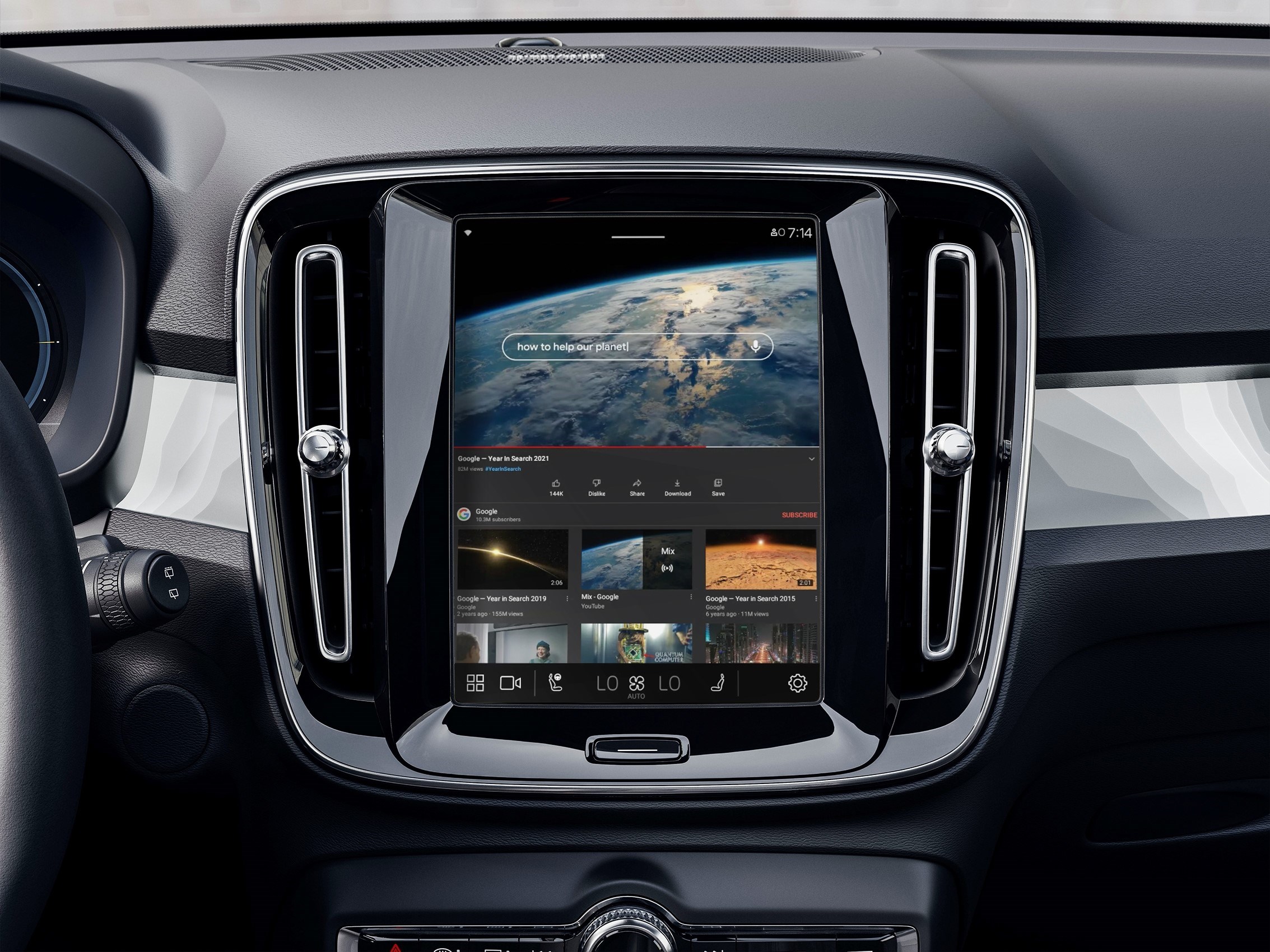 Volvo to gain YouTube, upgraded Google services 1 volvo infotainment 99