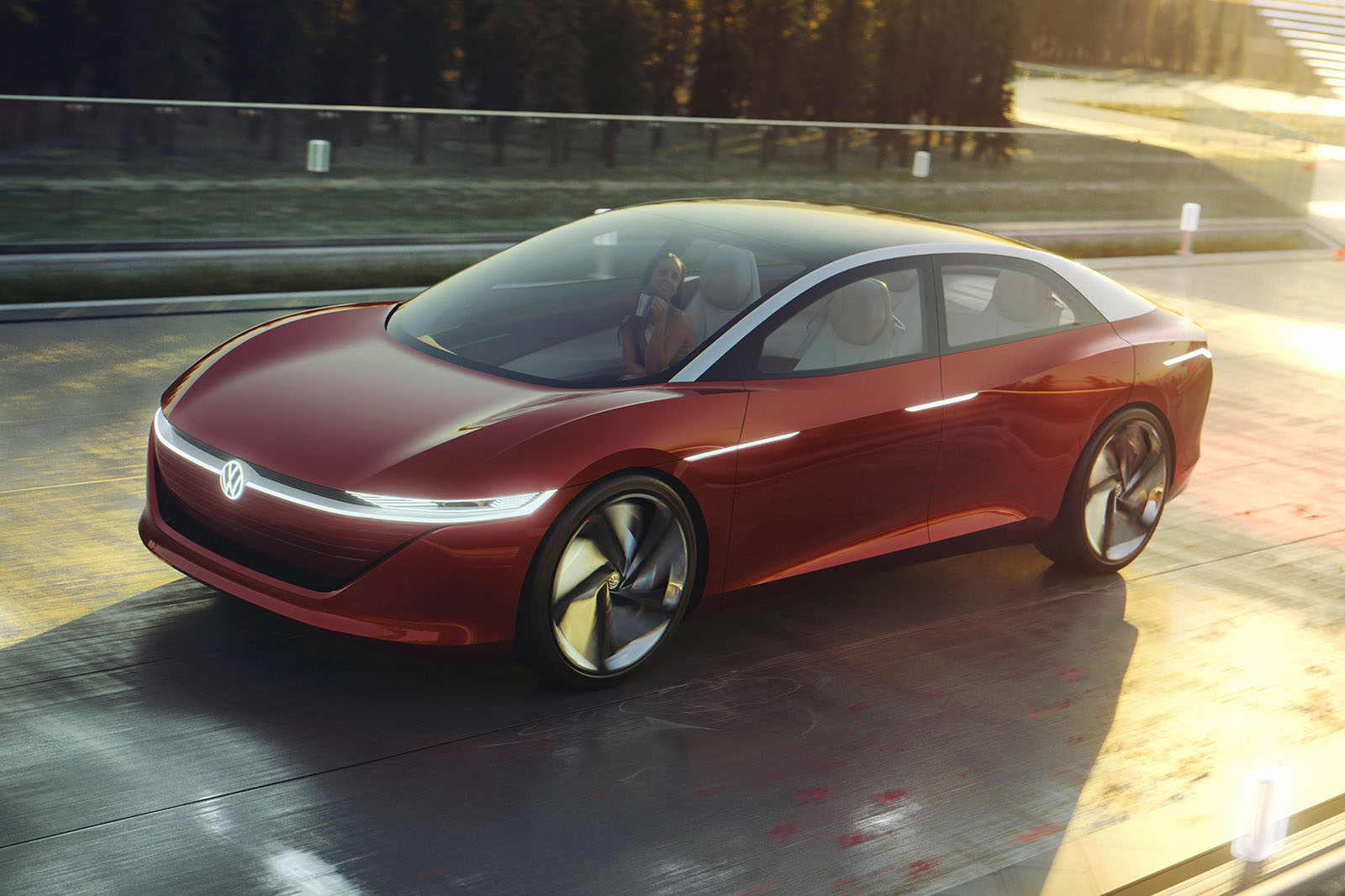 Volkswagen Id Vizzion Concept Previews Future Phaeton Replacement Autocar