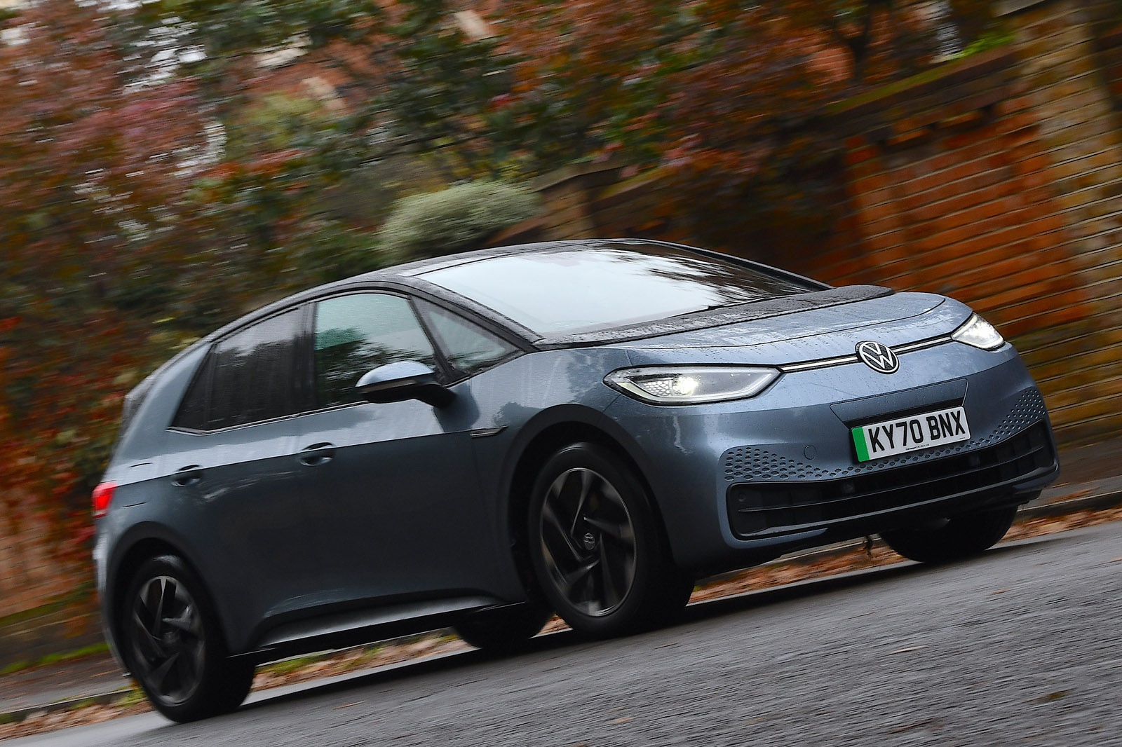 Volkswagen id3 sales range km