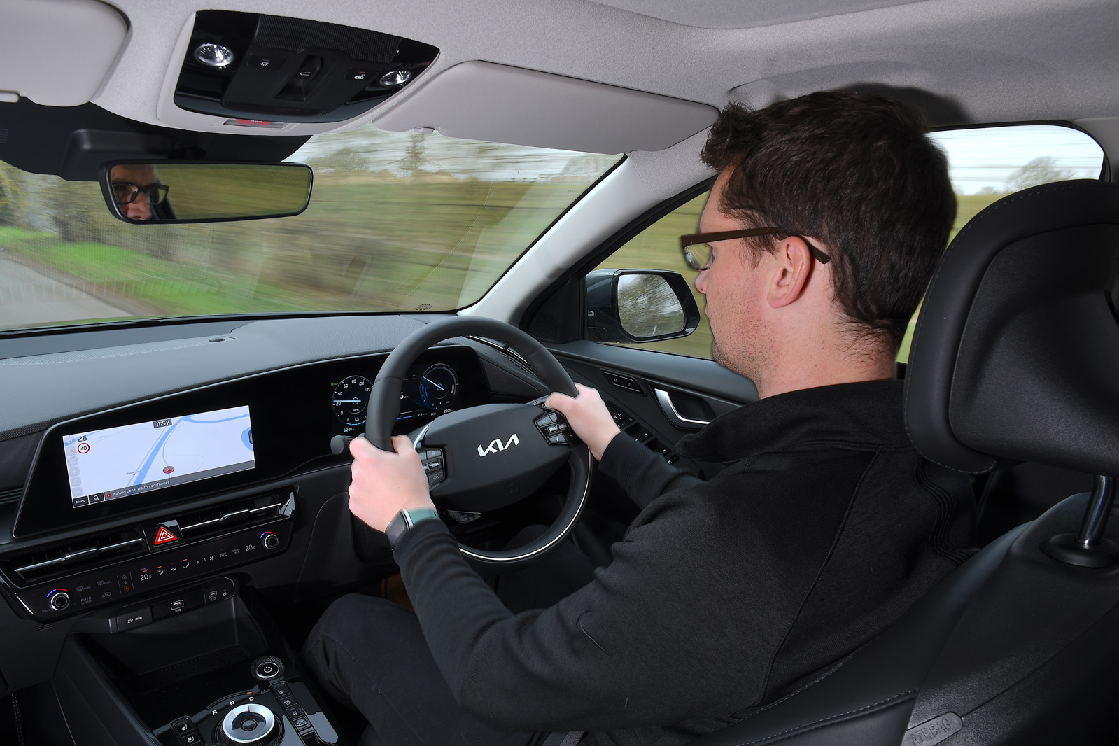 Car and driver kia store niro ev