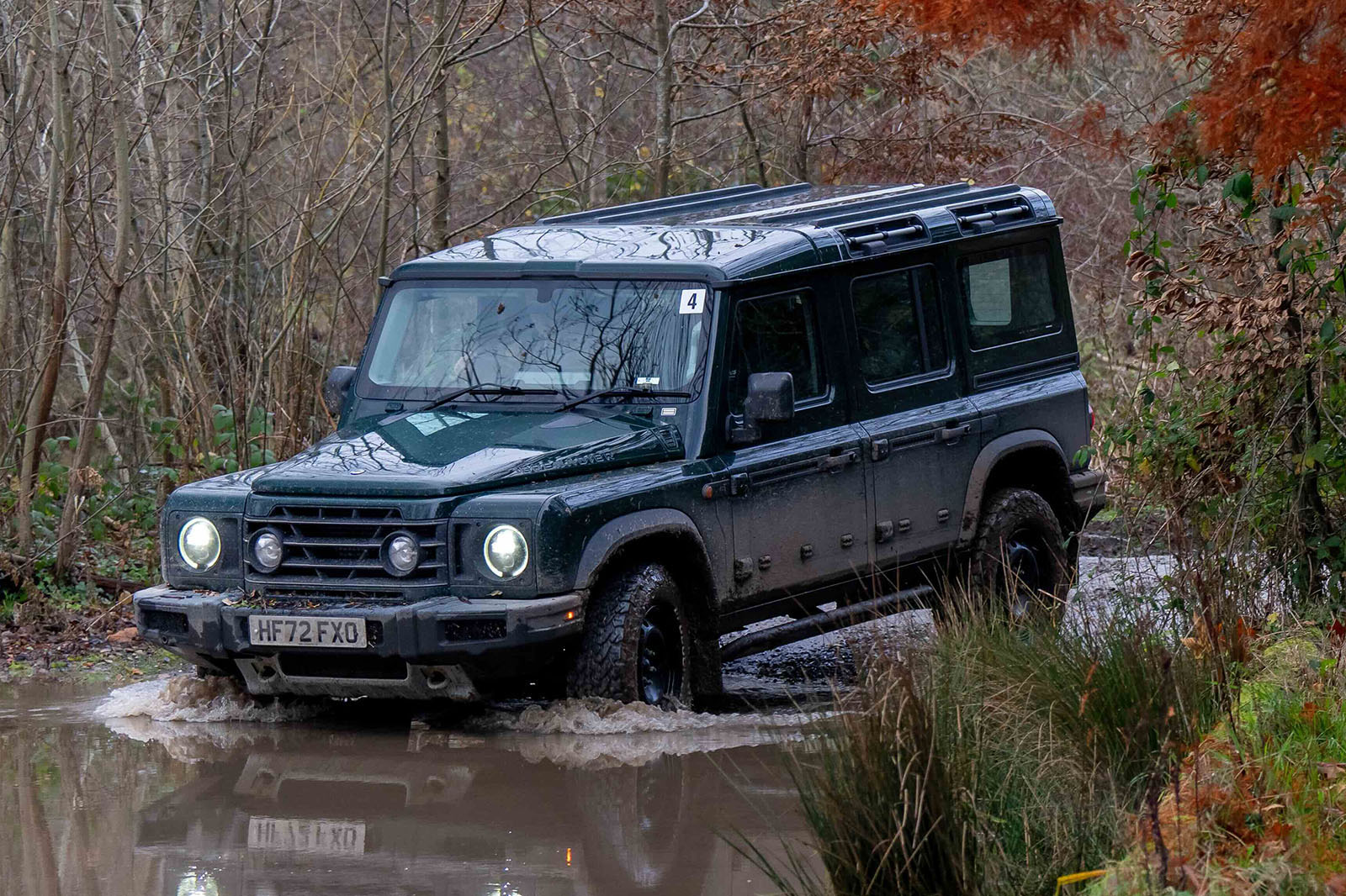 ineos grenadier off road review 2023 07 wading