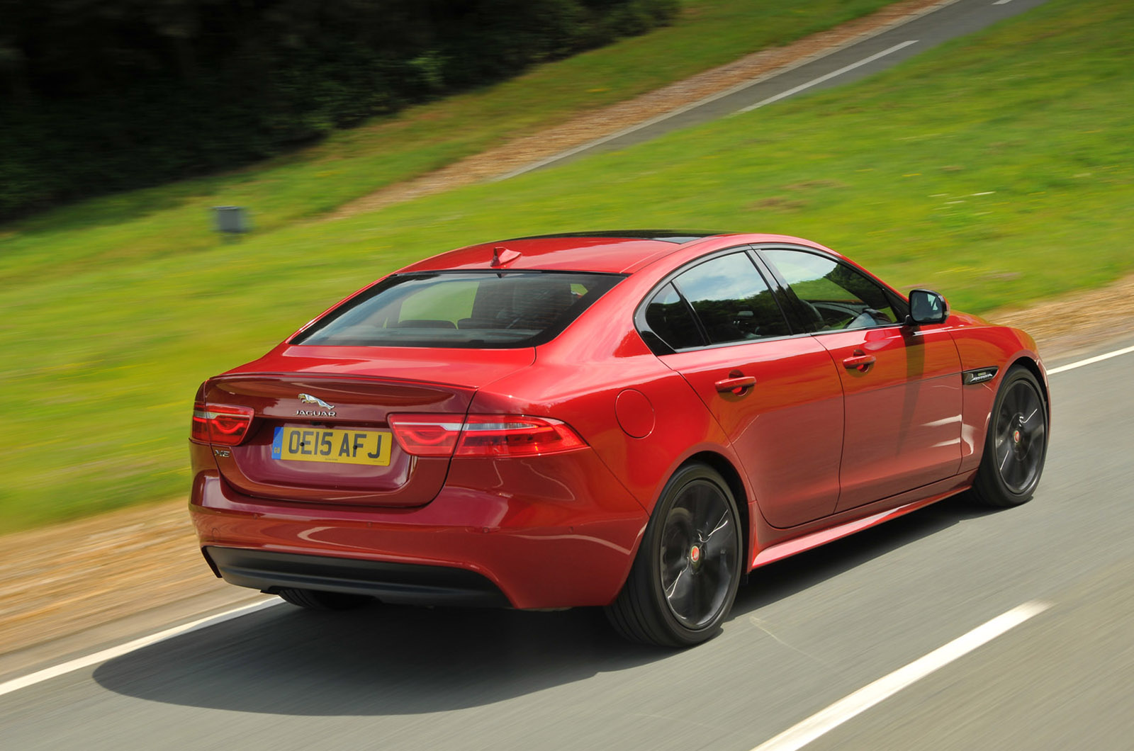 Jaguar XE rear