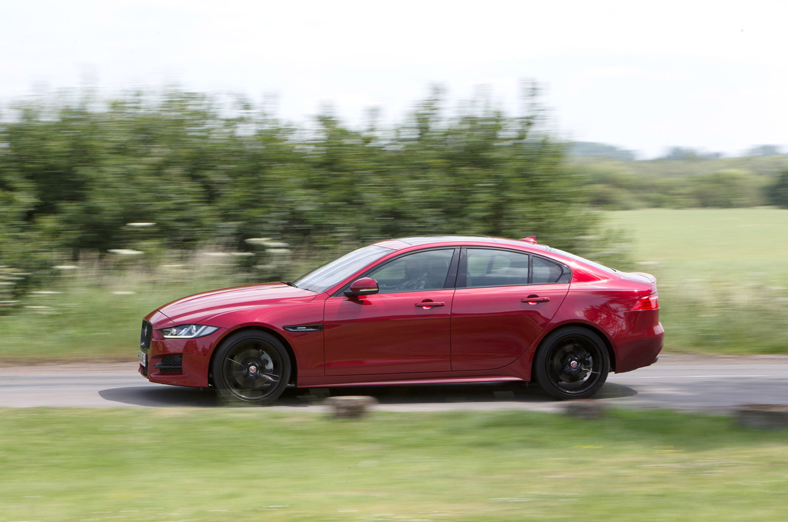 Jaguar XE side profile