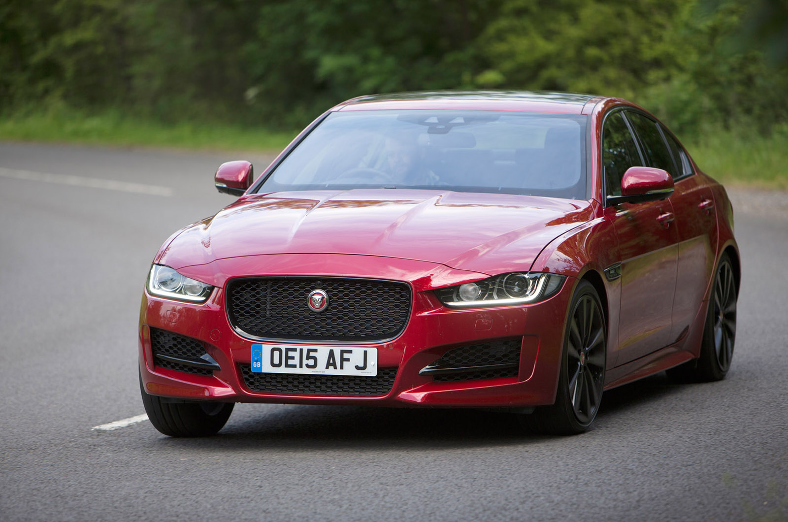 Jaguar XE cornering