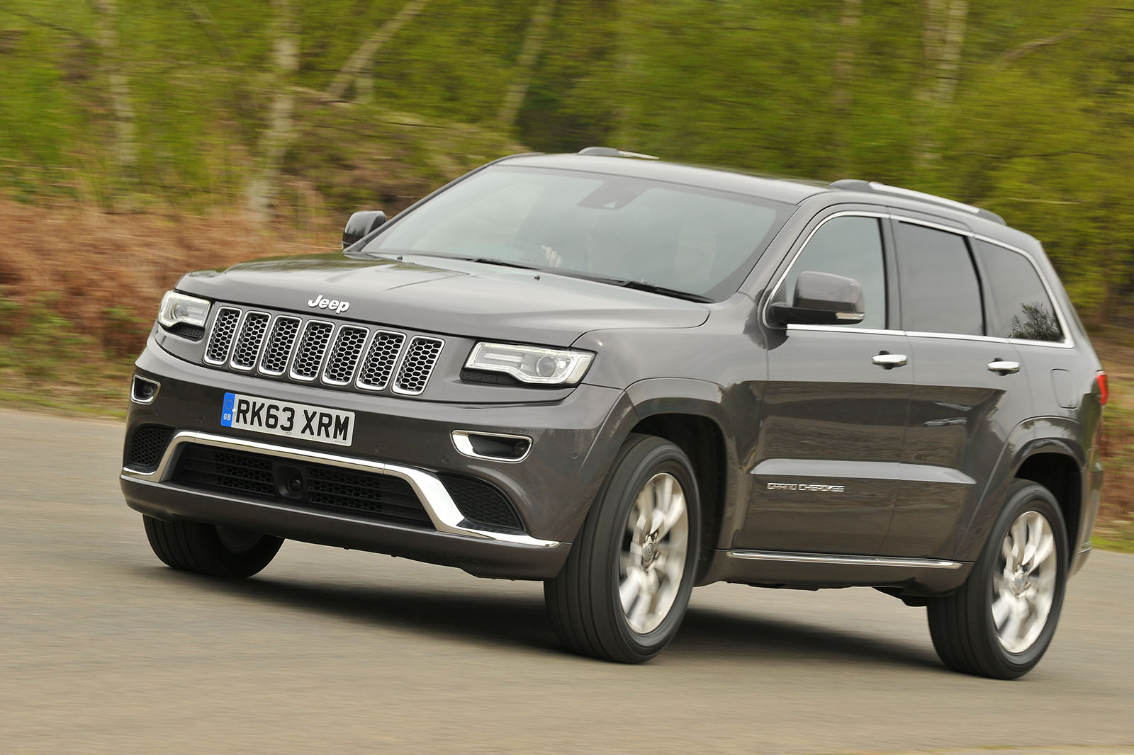 Jeep Grand Cherokee cornering