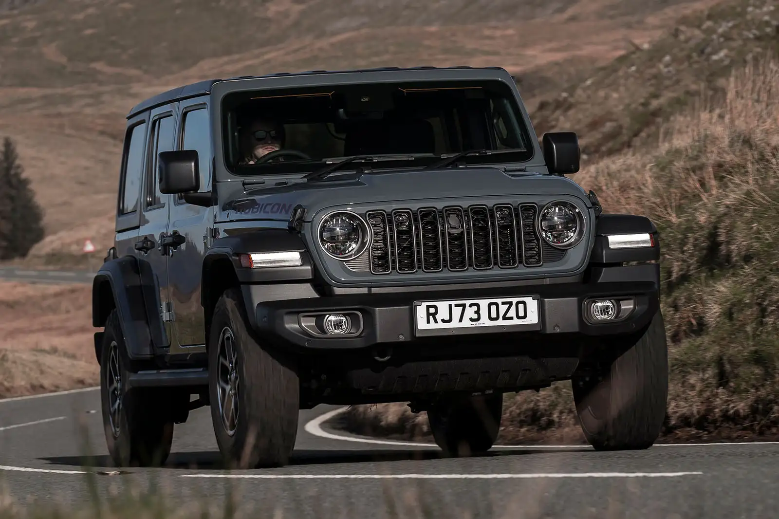 jeep wrangler review 2024 01 cornering front