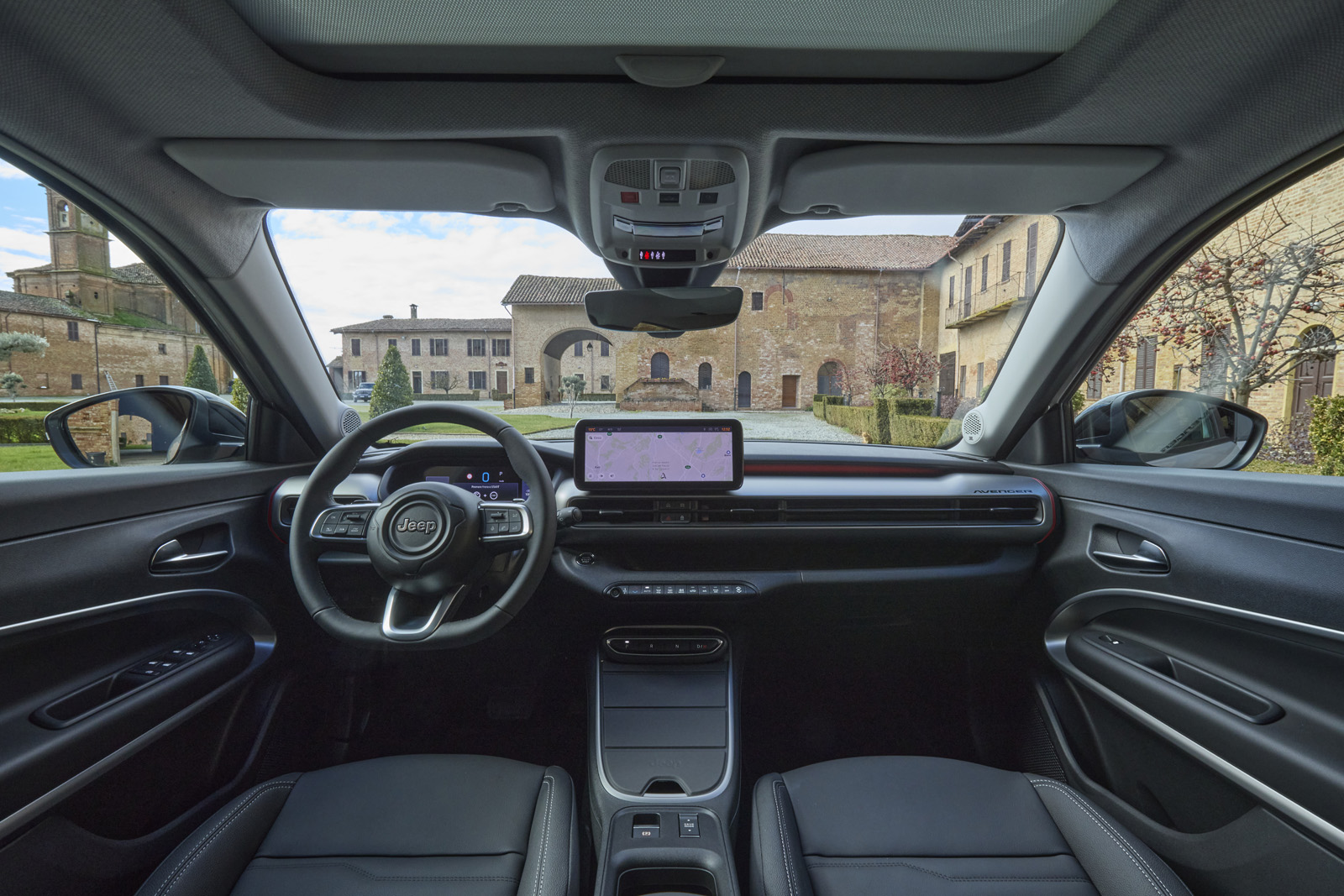 Jeep Avenger ehybrid interior