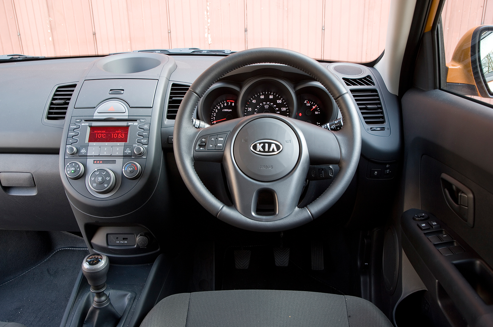 Kia Soul dashboard