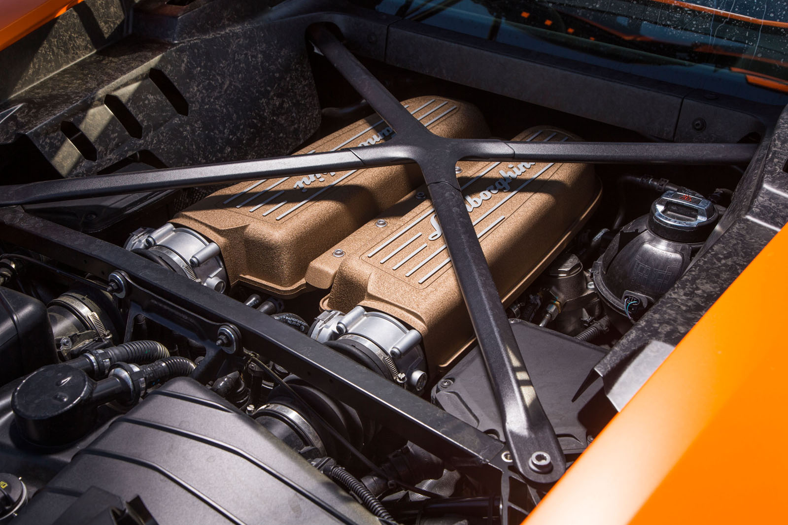 5.2-litre V10 Lamborghini Huracán Performante engine