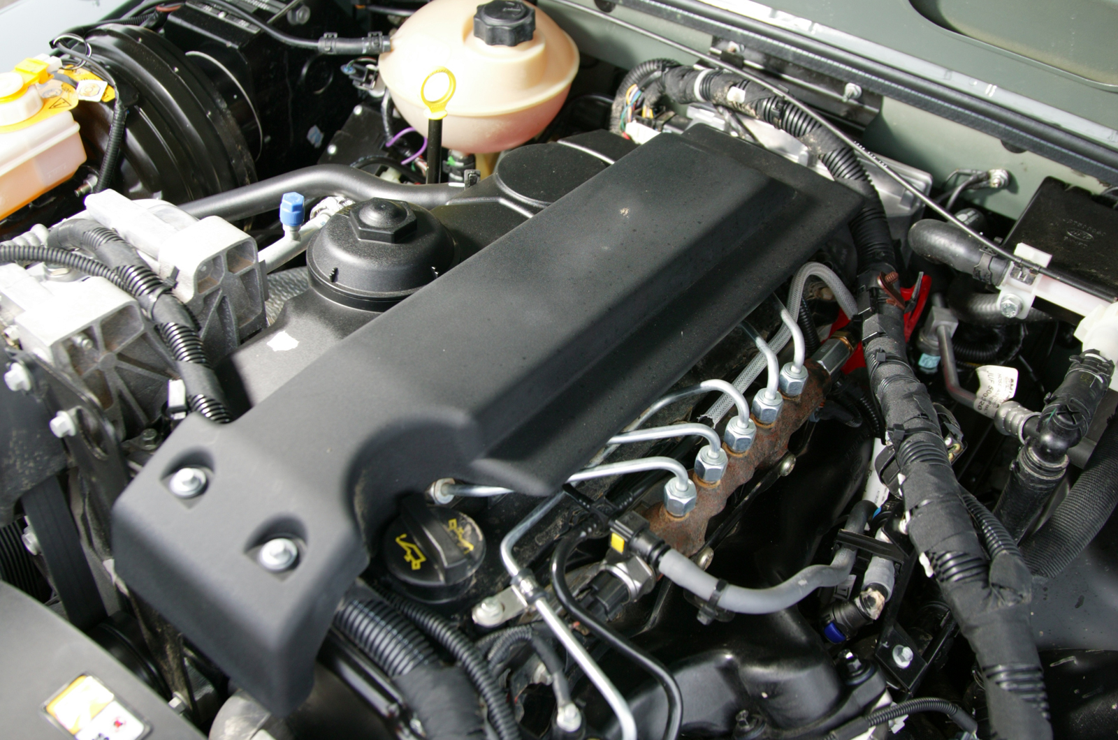 The Puma engine in the Defender