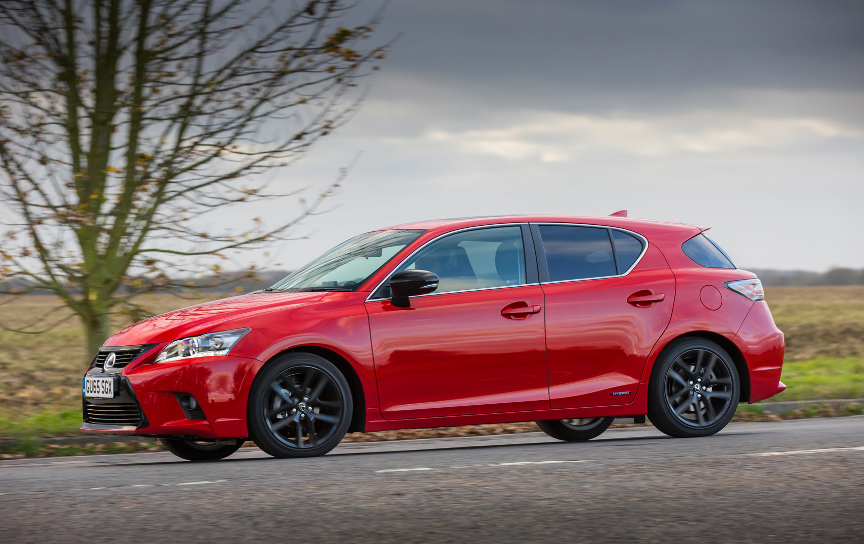 Lexus CT rear cornering