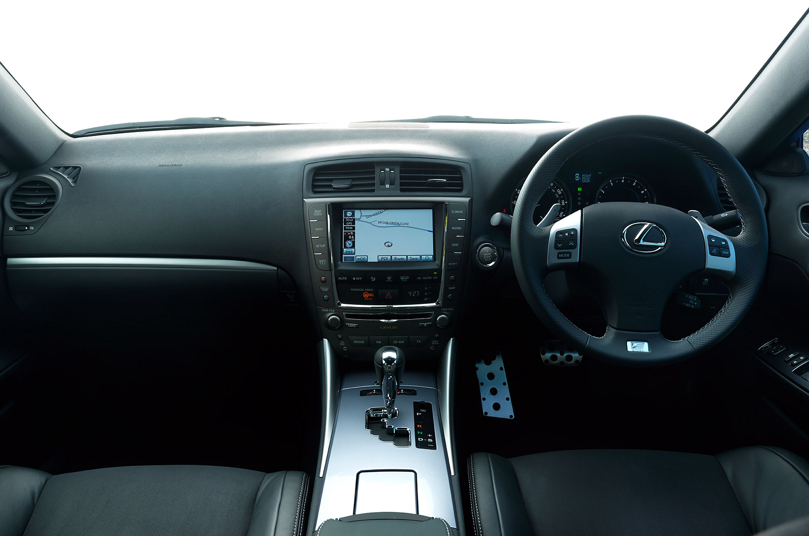 Lexus IS dashboard