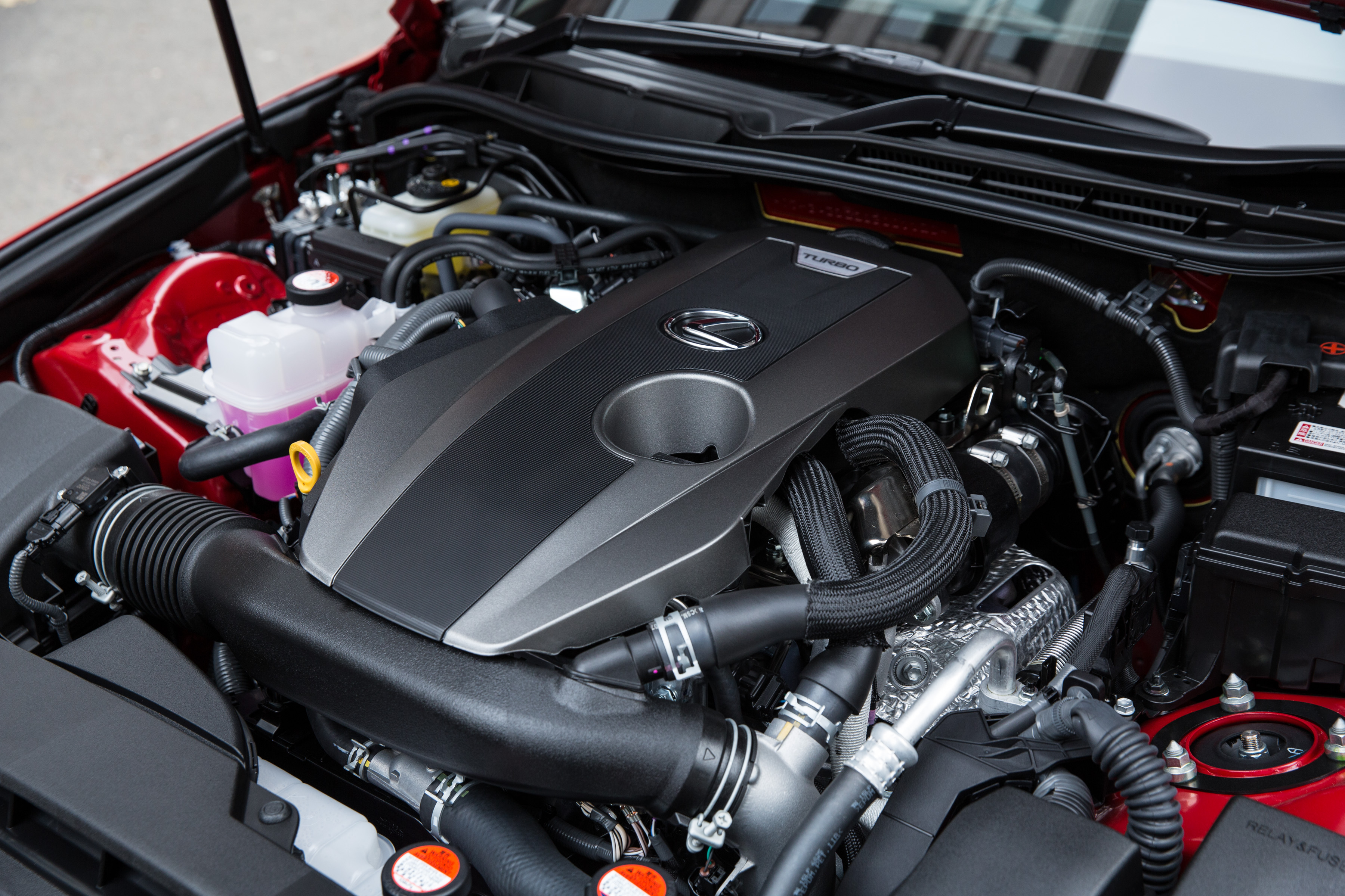 2.0-litre Lexus IS turbocharged petrol engine