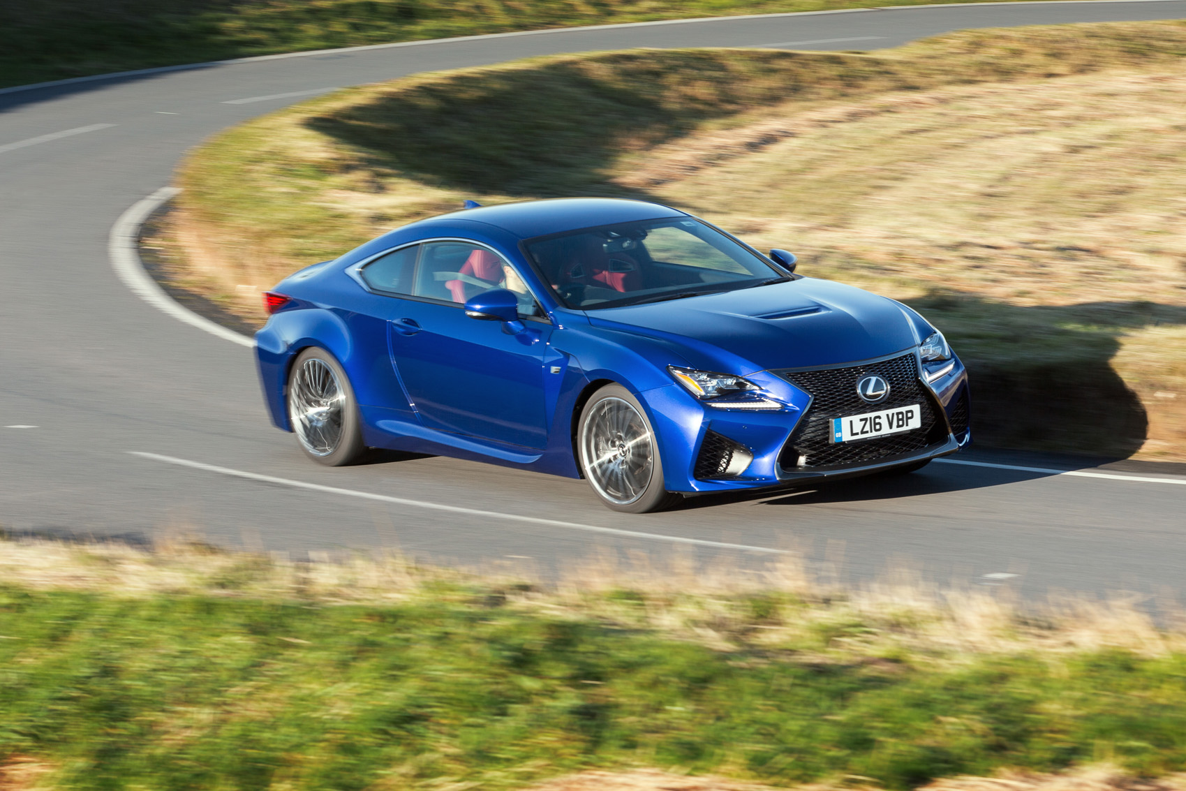 Lexus RC F cornering