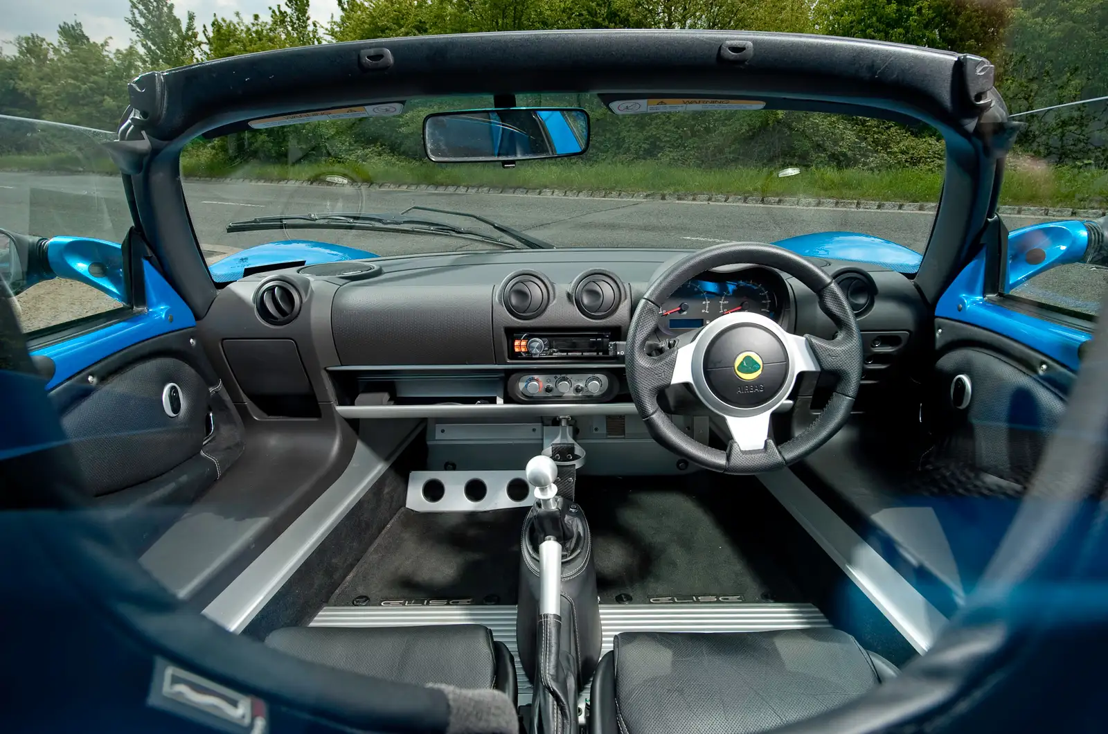 Lotus Elise dashboard