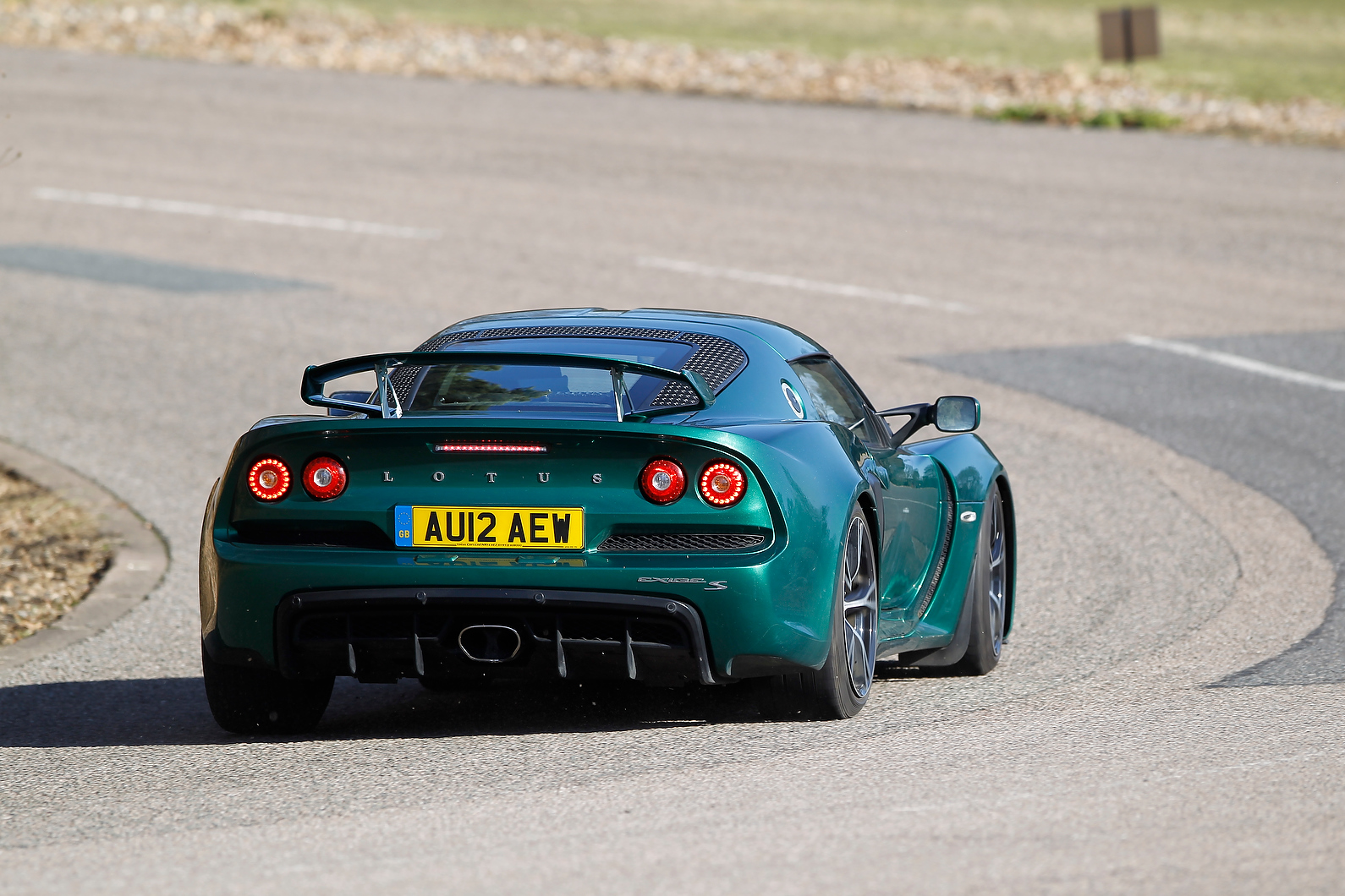 Lotus Exige S rear cornering