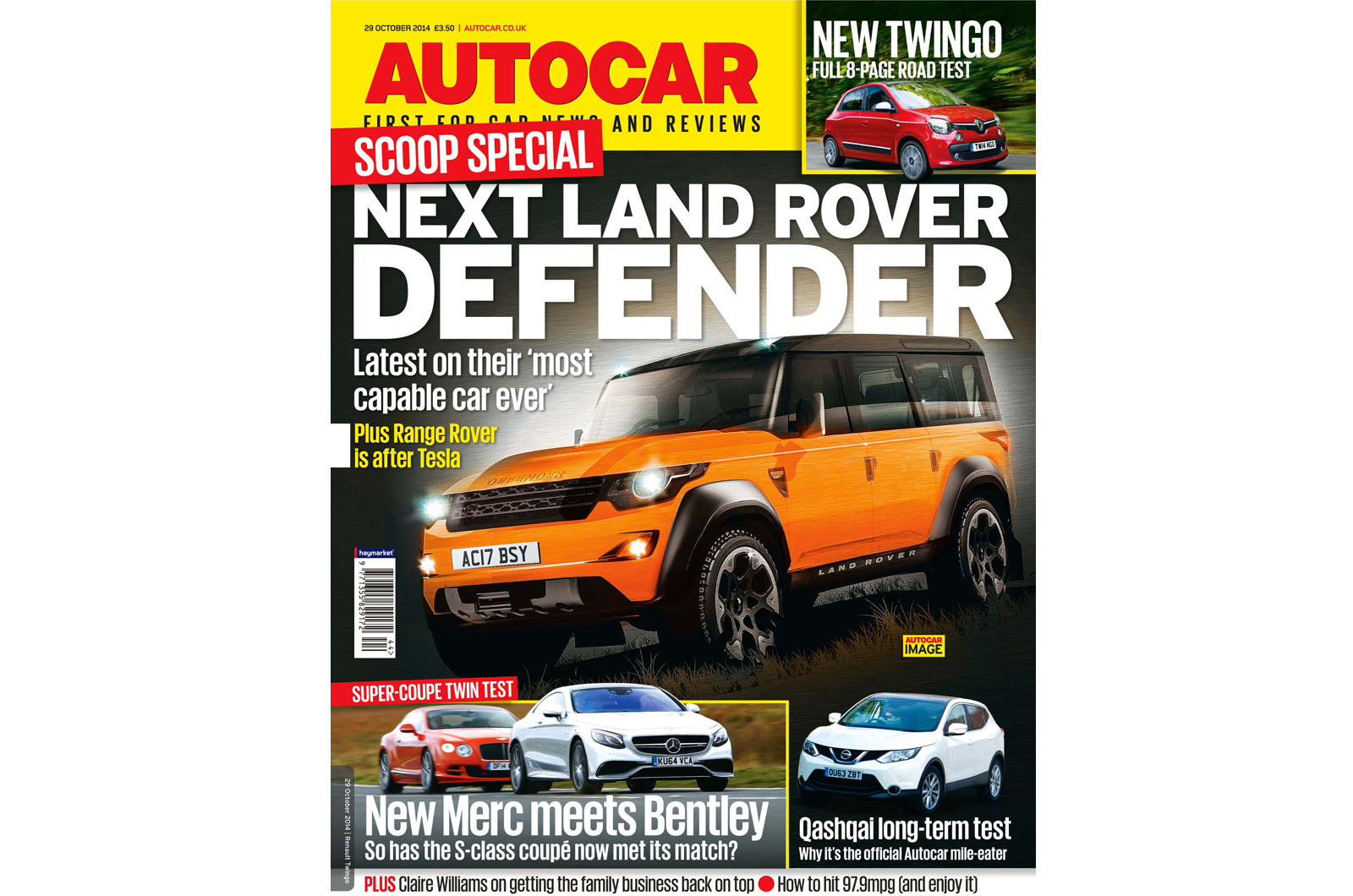 Autocar magazine 29 October preview Autocar
