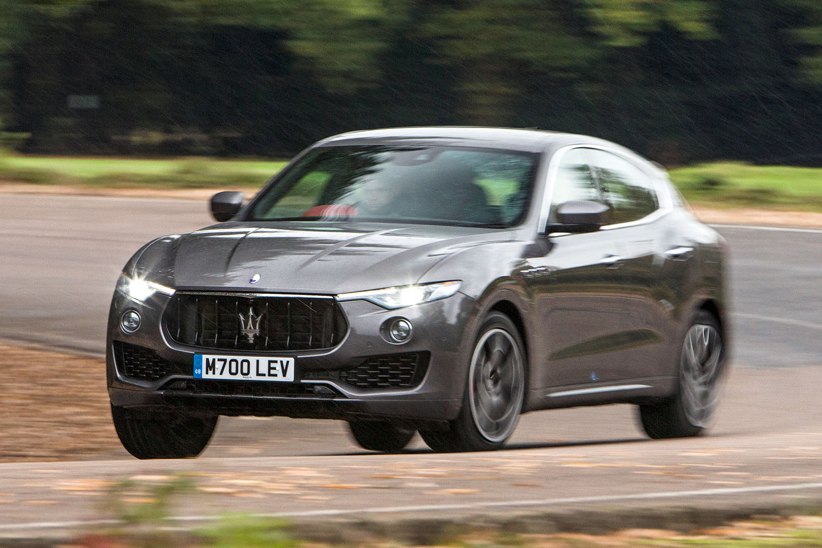 Maserati Levante cornering