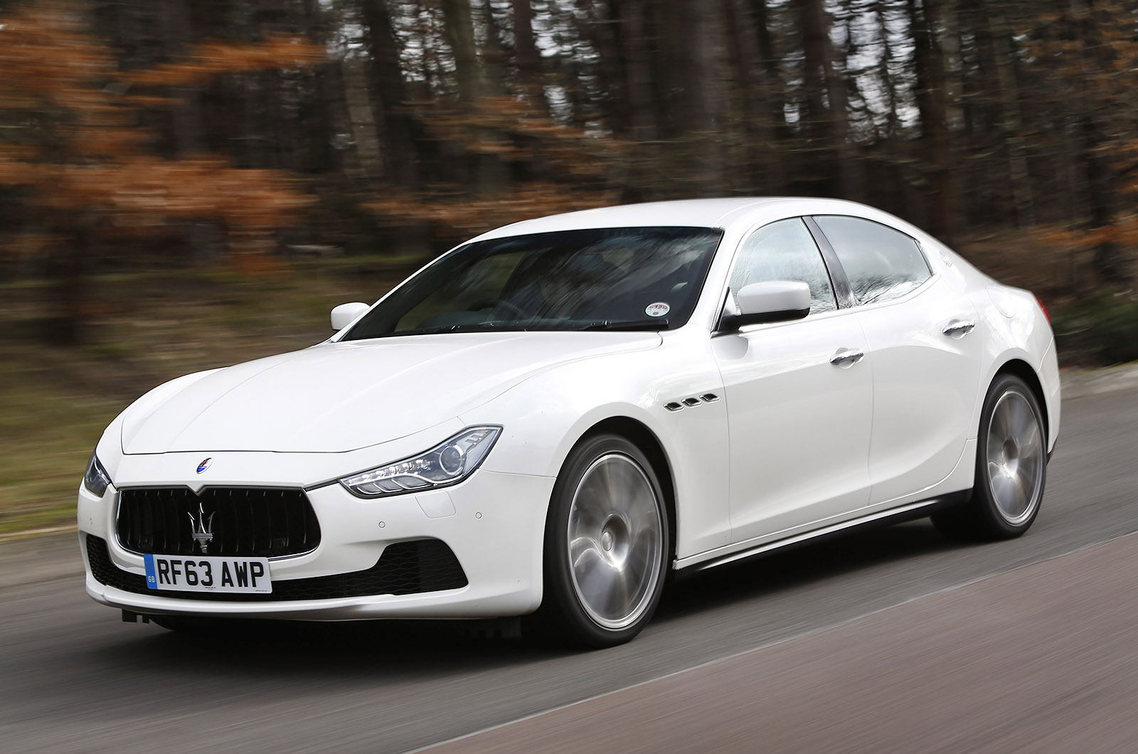 Maserati Ghibli front quarter